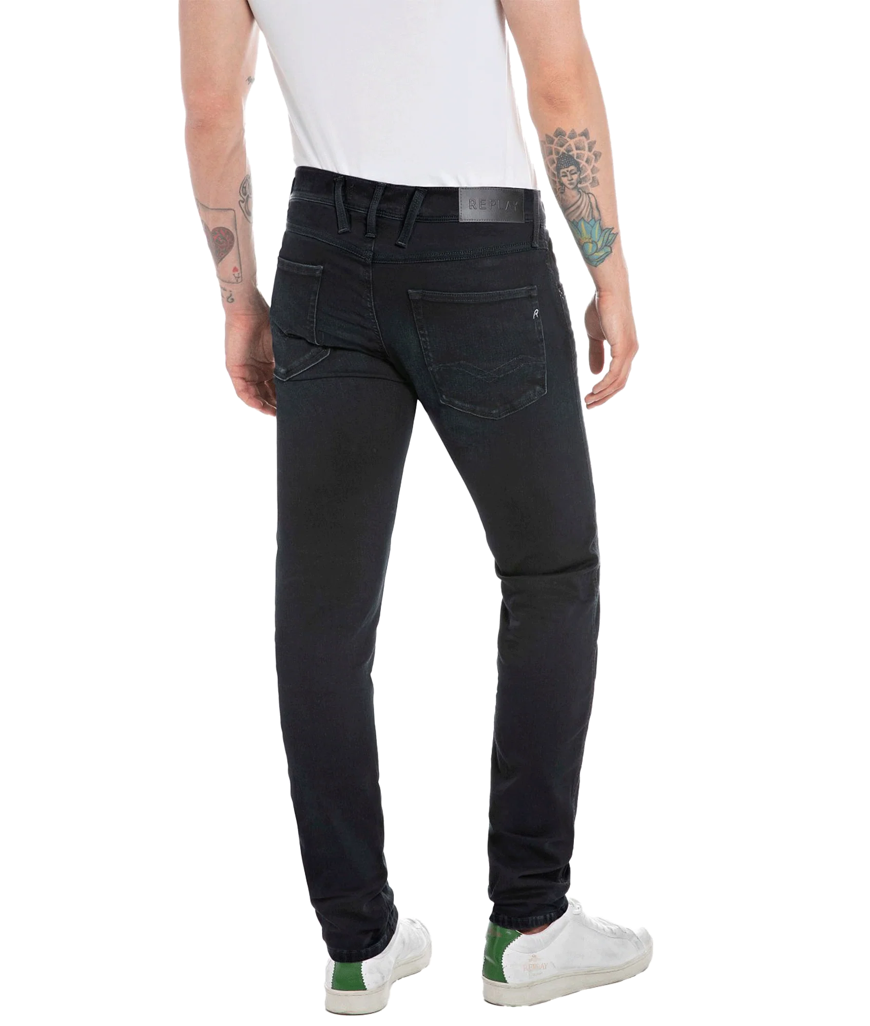 Slim Jeans - Navy - Image 2