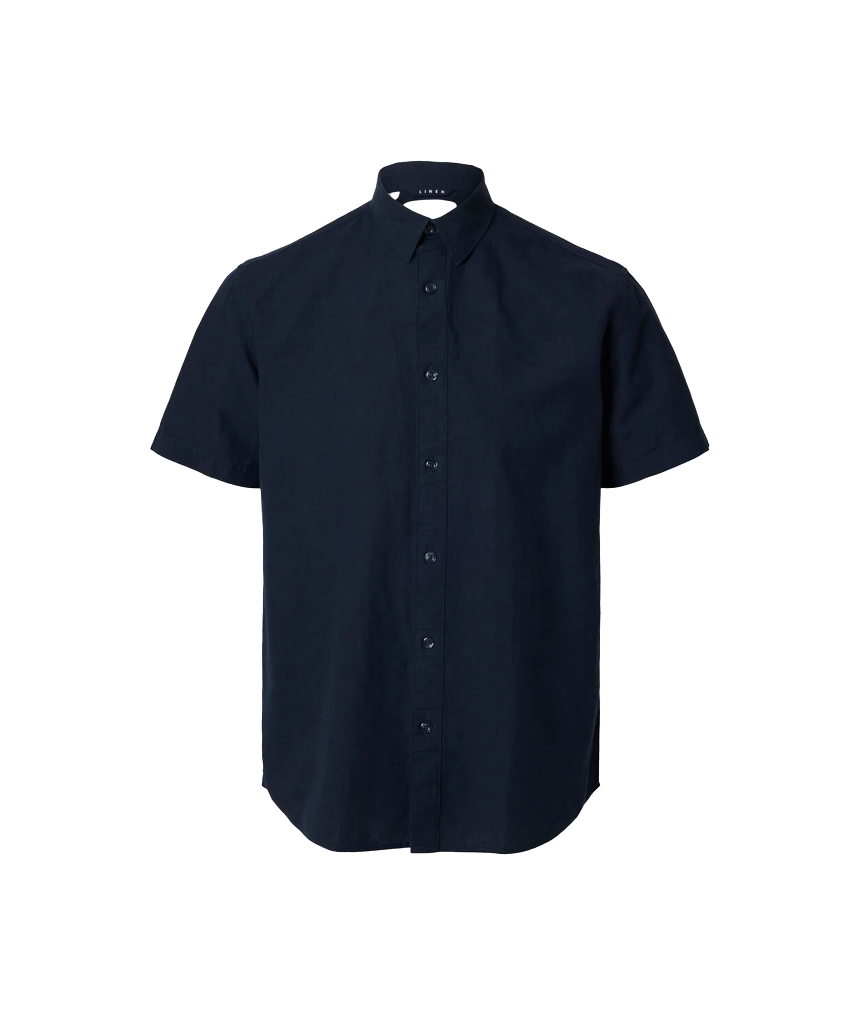 Classic Short Sleeved Shirt - Navy