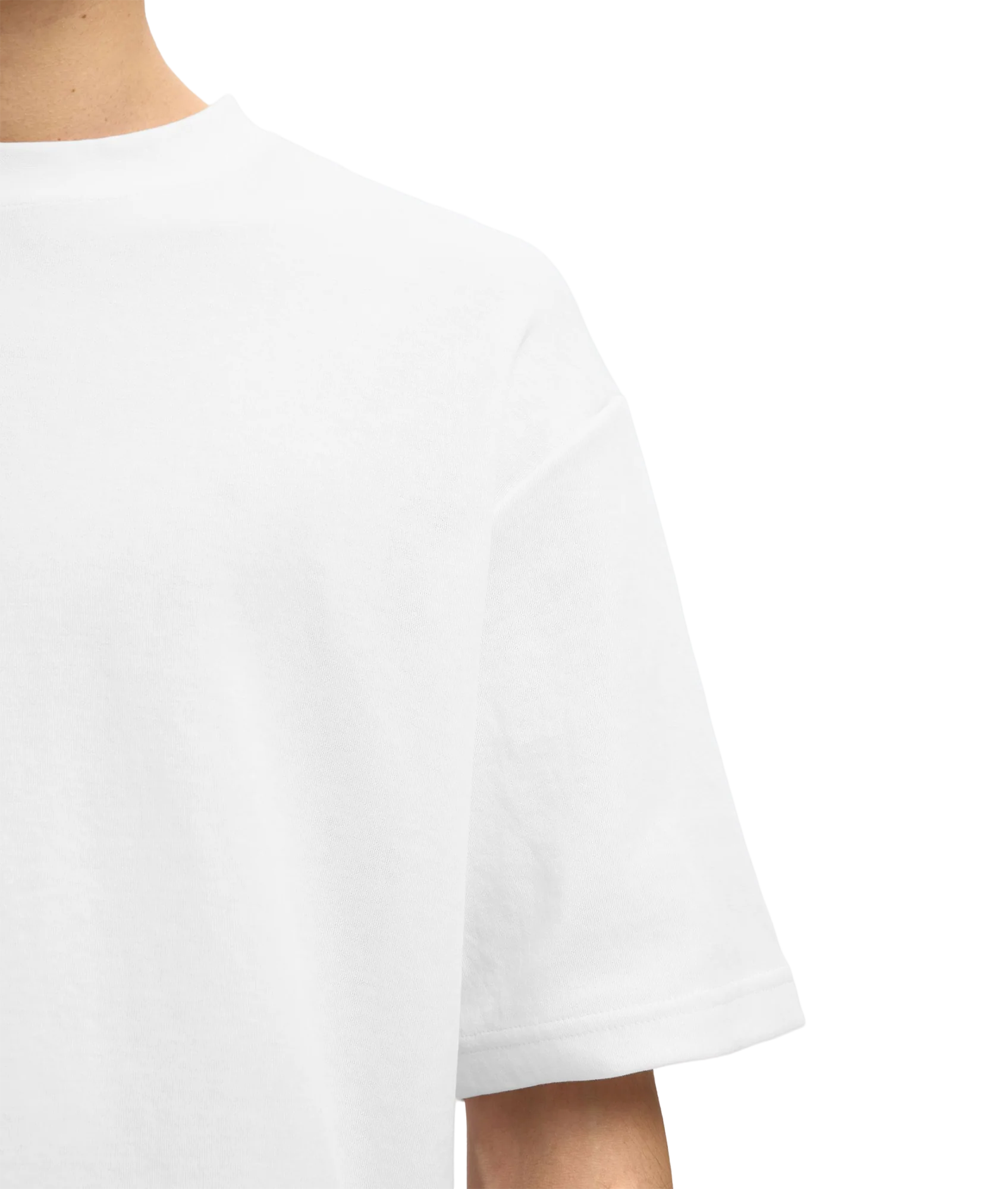 Looseoscar Ss O-Neck Tee - Bright White - Image 4
