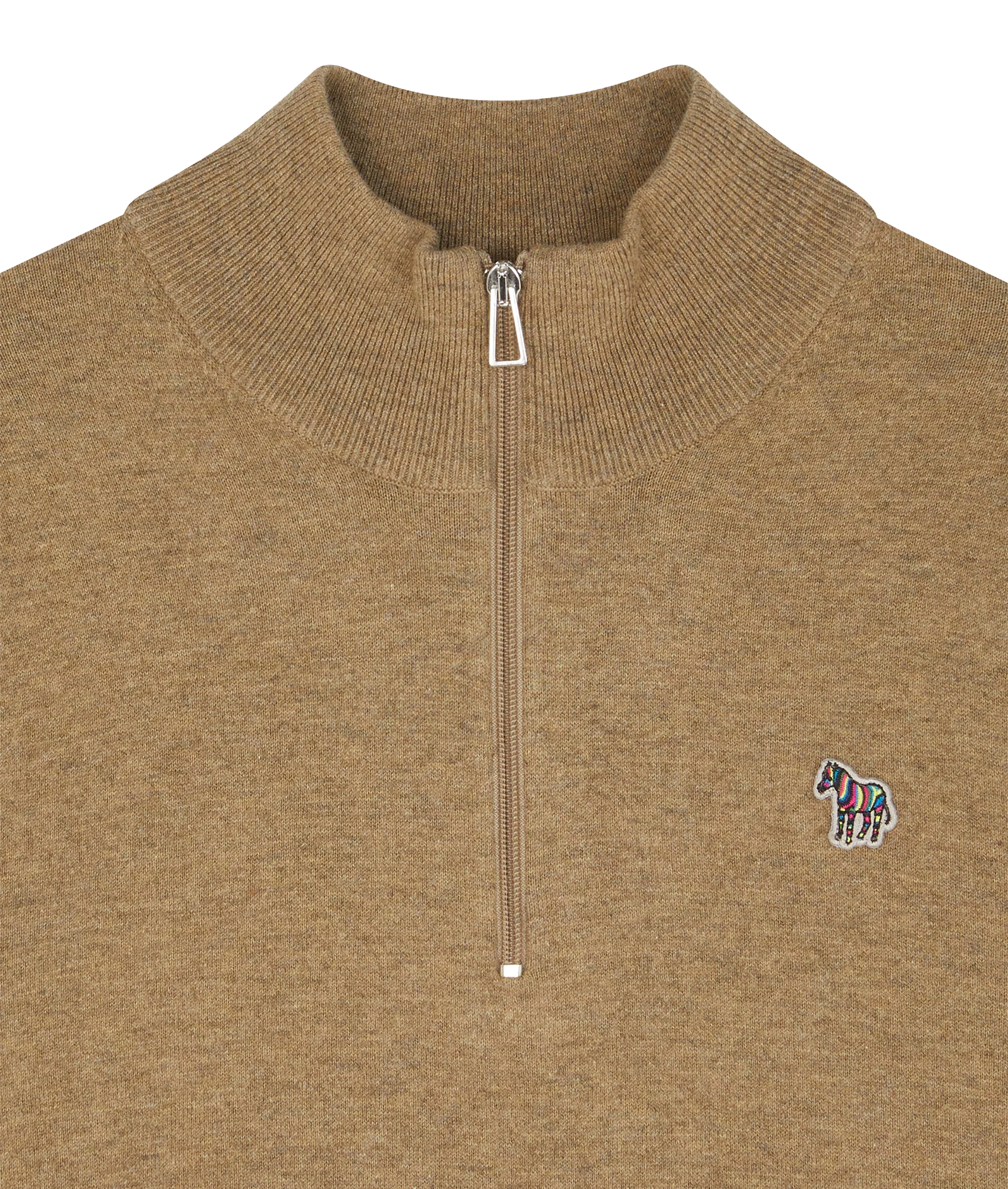 Mens Sweater Zip Neck Zeb Bad - Image 3