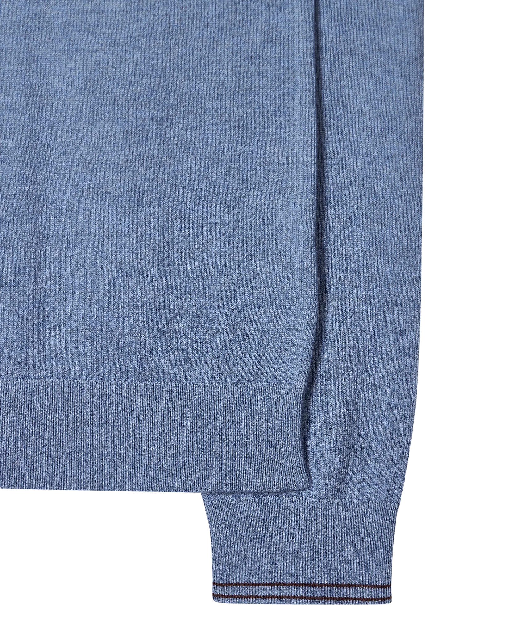 Mens Sweater Zip Neck Zeb Bad - Image 2