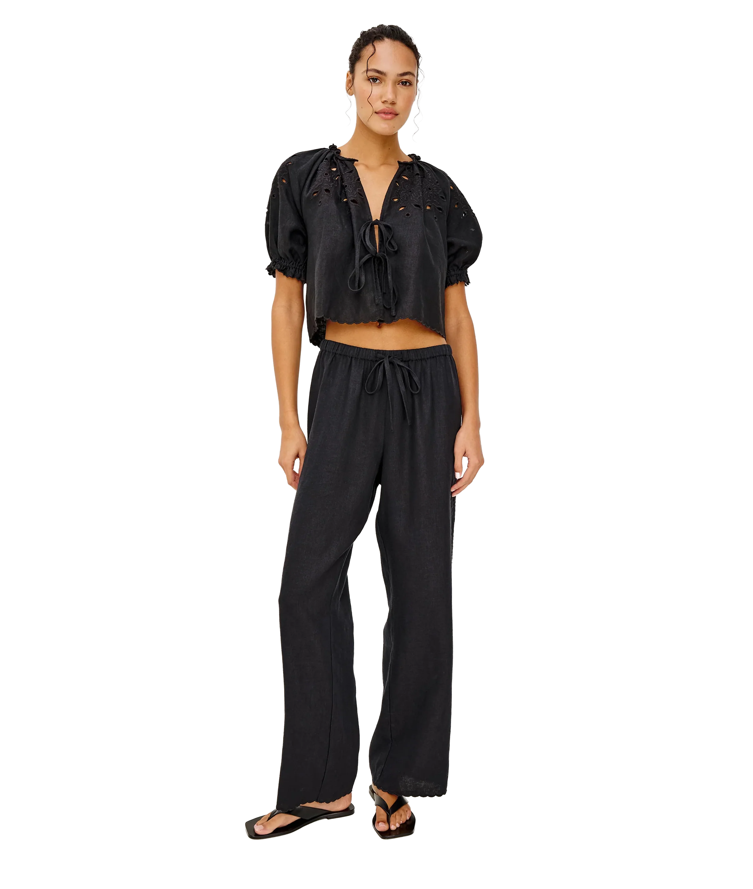 Mirina Trousers - Black - Image 4