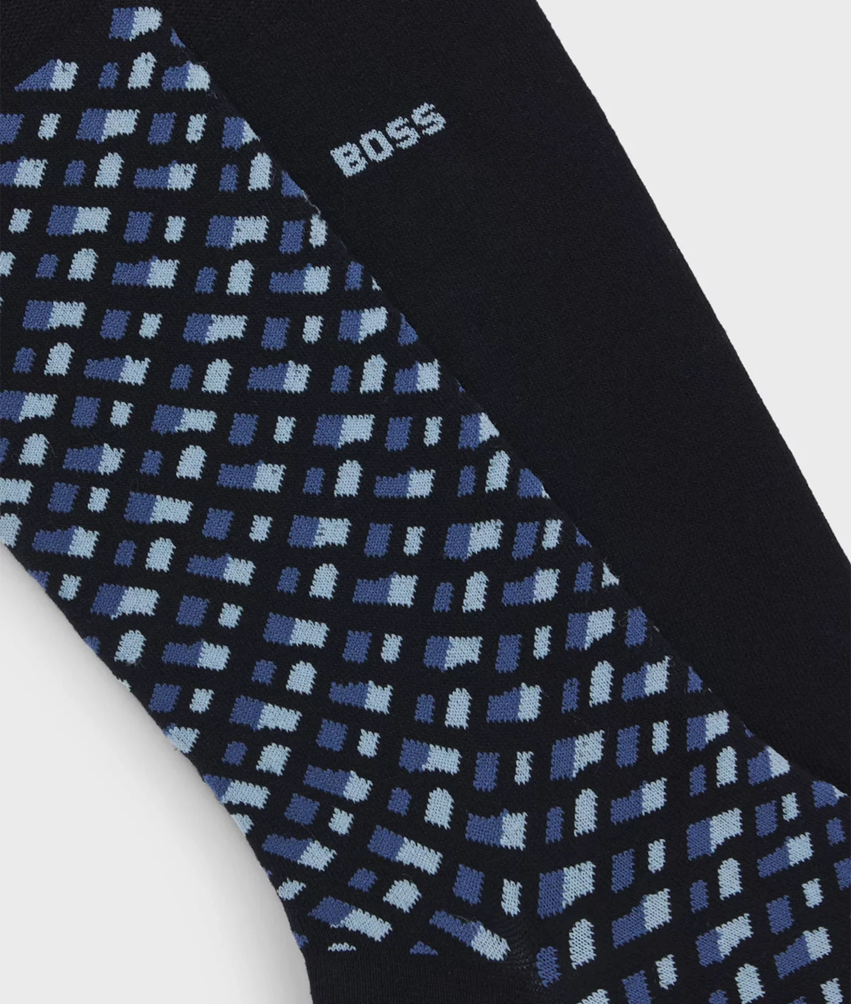 Style 2P RS Monogram CC Socks - Blue - Image 3