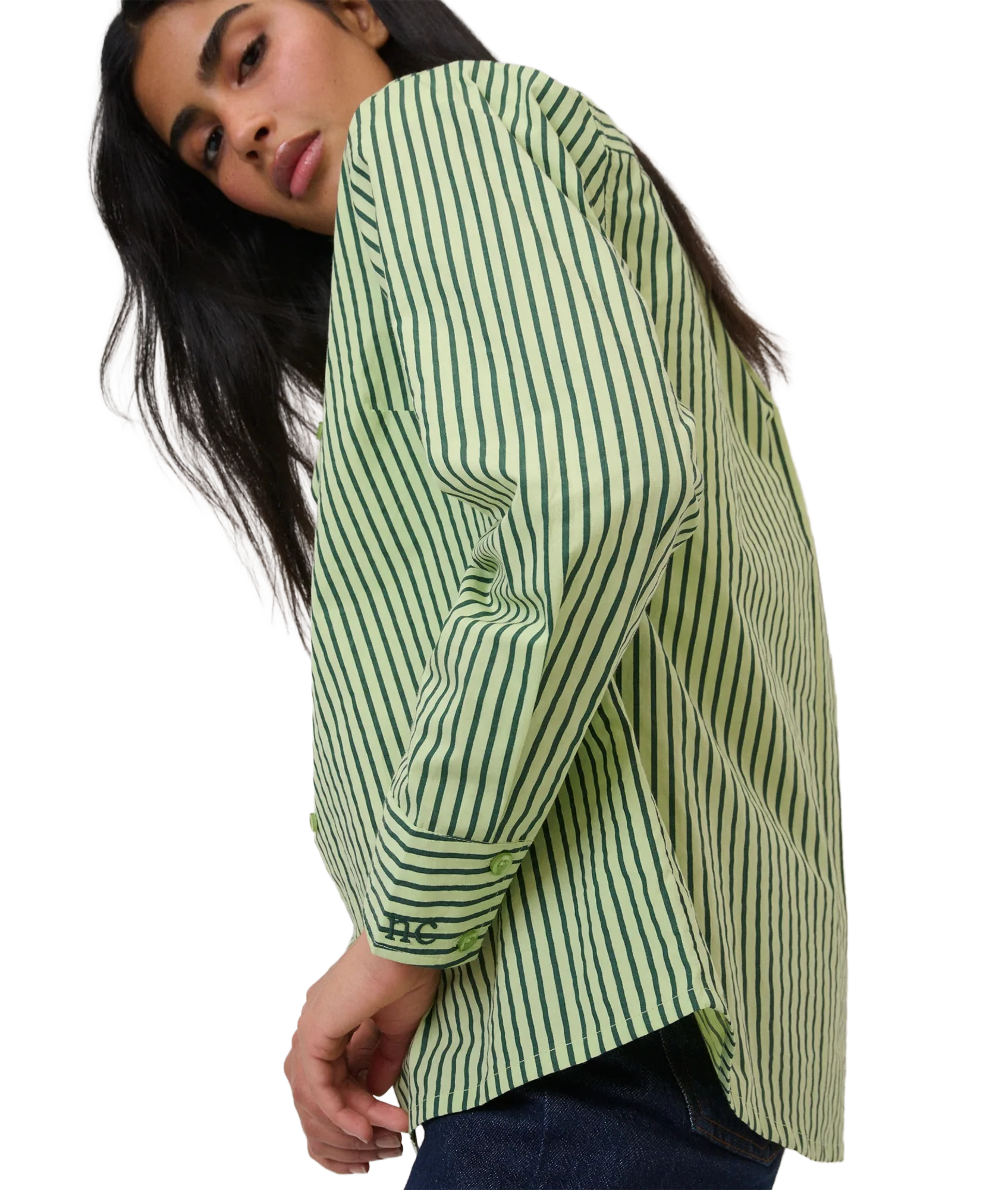 Monroe Shirt - Green - Image 2