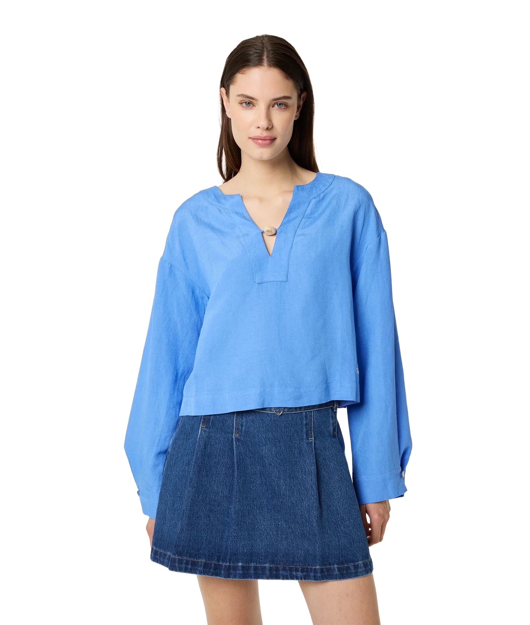 Nana Top - Marina Blue - Image 2