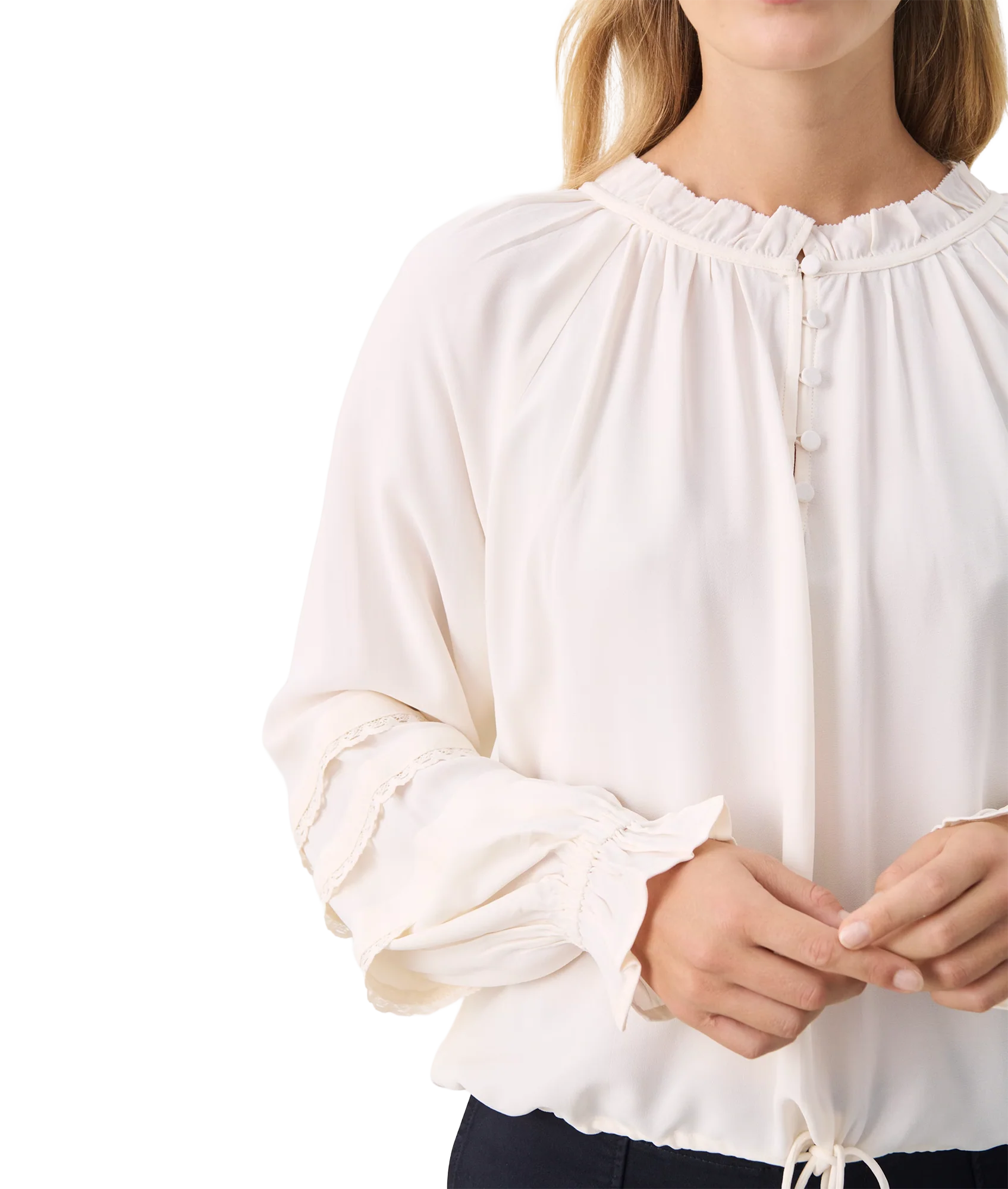 Naracha Blouse - Eggnog - Image 2