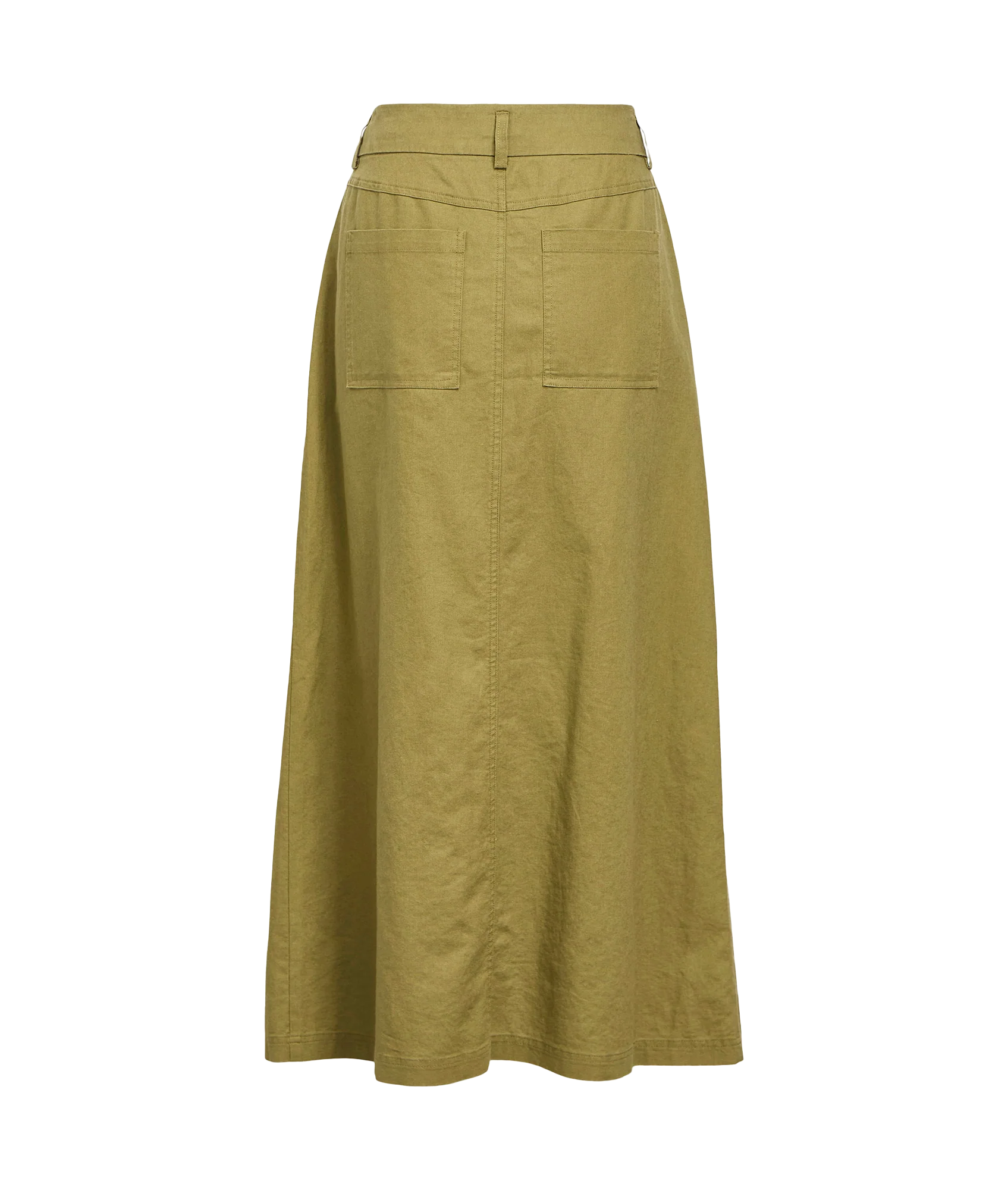 Nora Hw Ankle Skirt - Green - Image 2