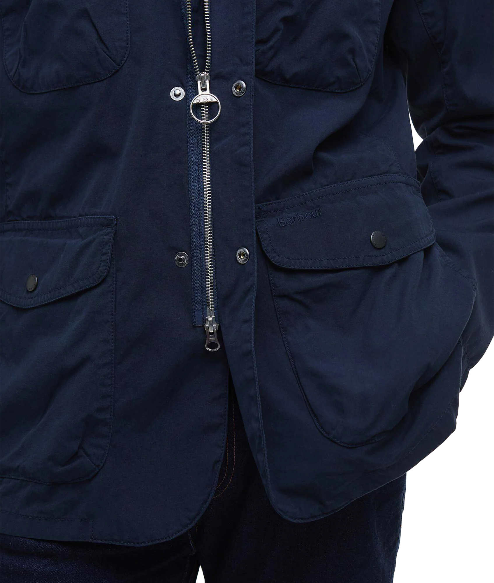 Ogston Casual Jacket - Navy - Image 5