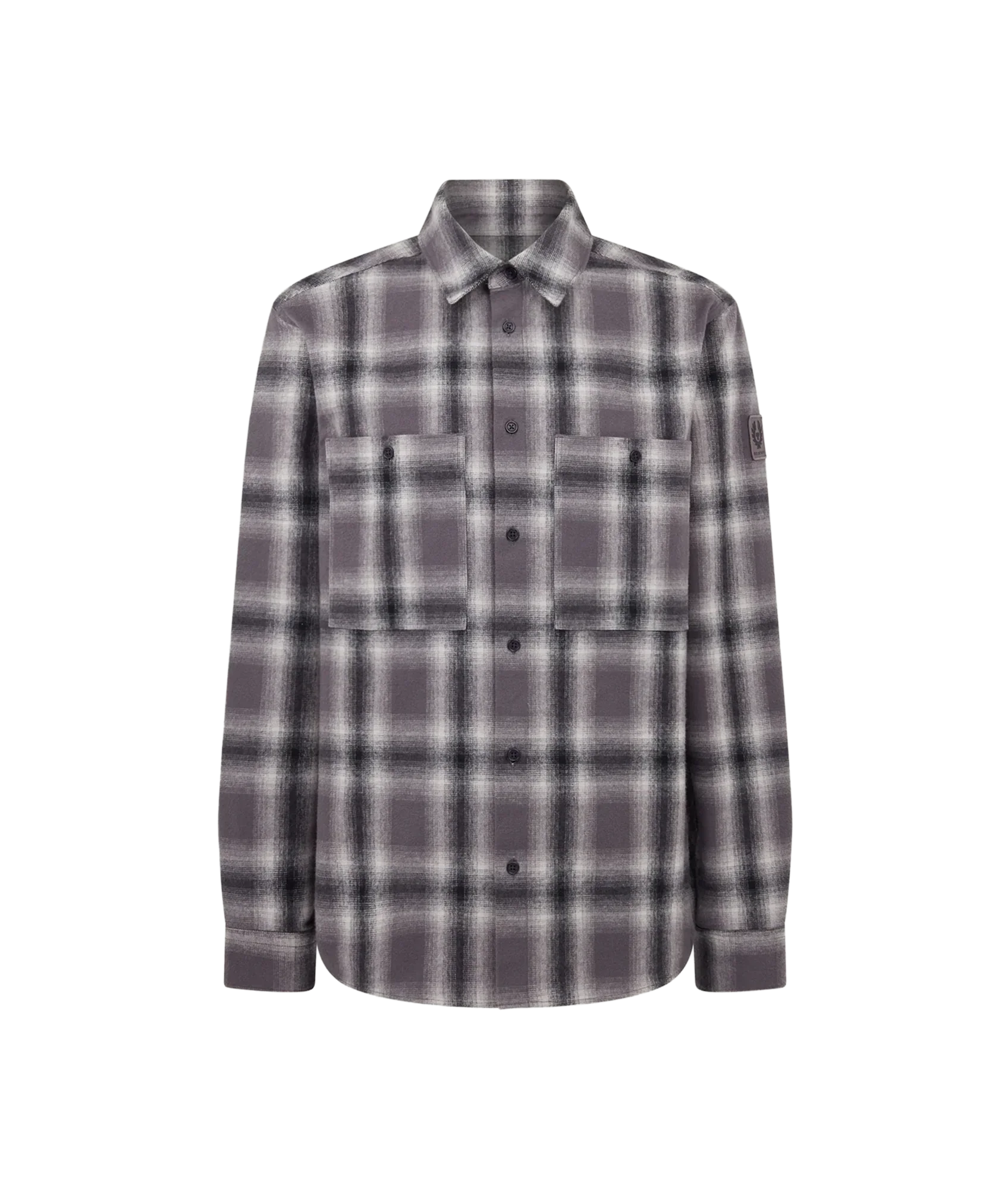 Outpost Flannel Shirt Black/Tornado Grey/Cement Grey