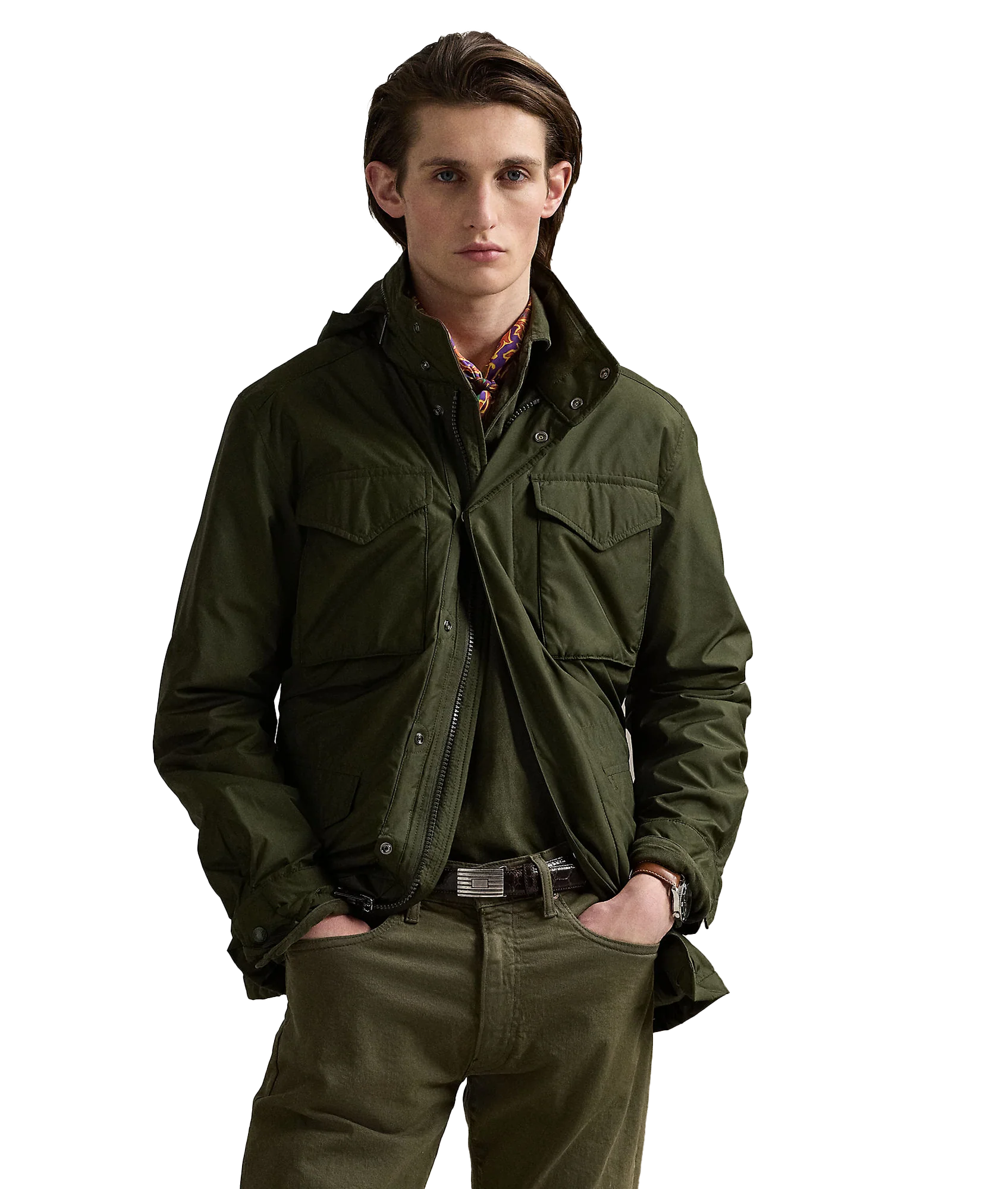 Packable Field Jacket - Green - Image 2
