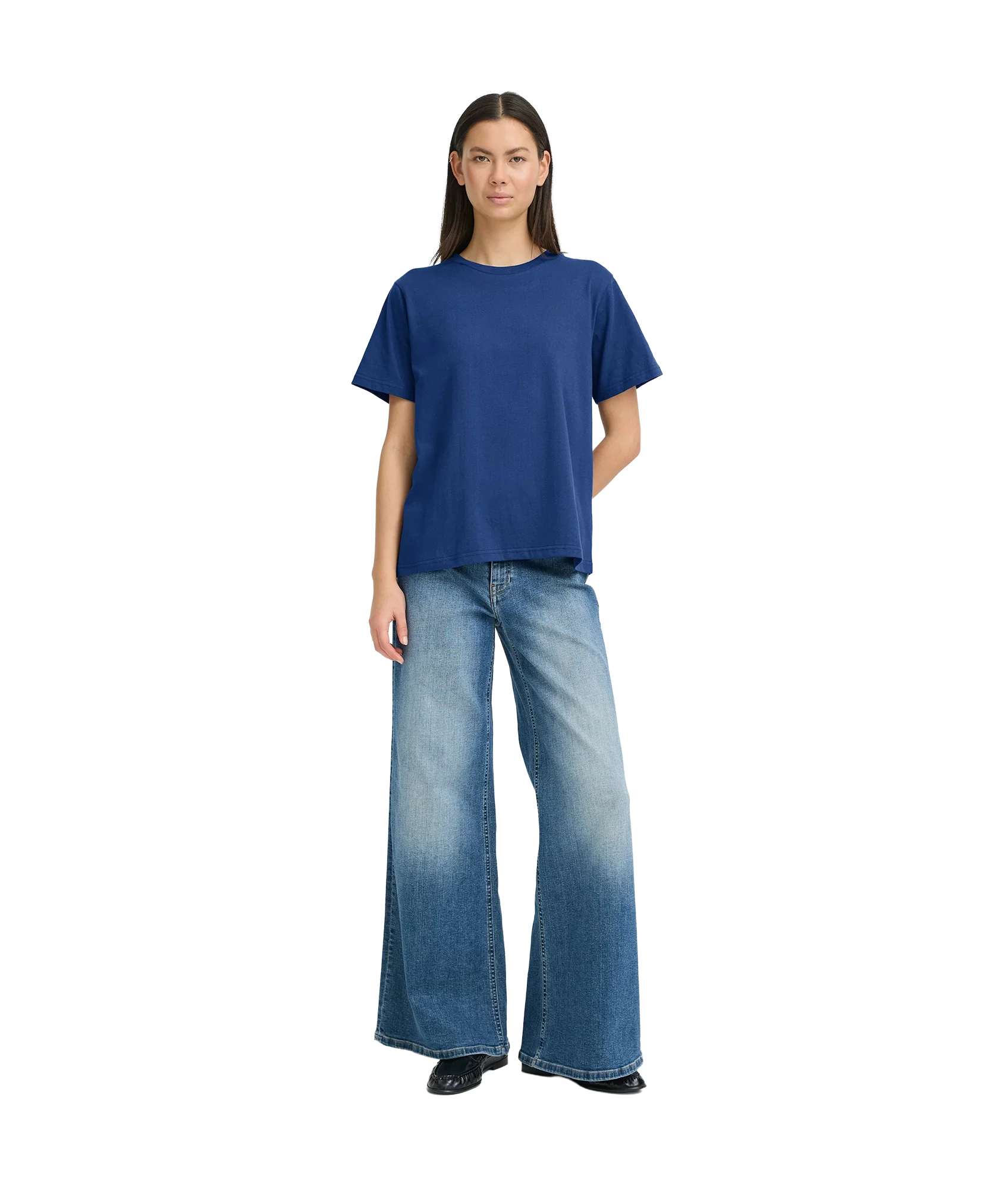 Palmer Loose SS T-Shirt - Blueprint - Image 5