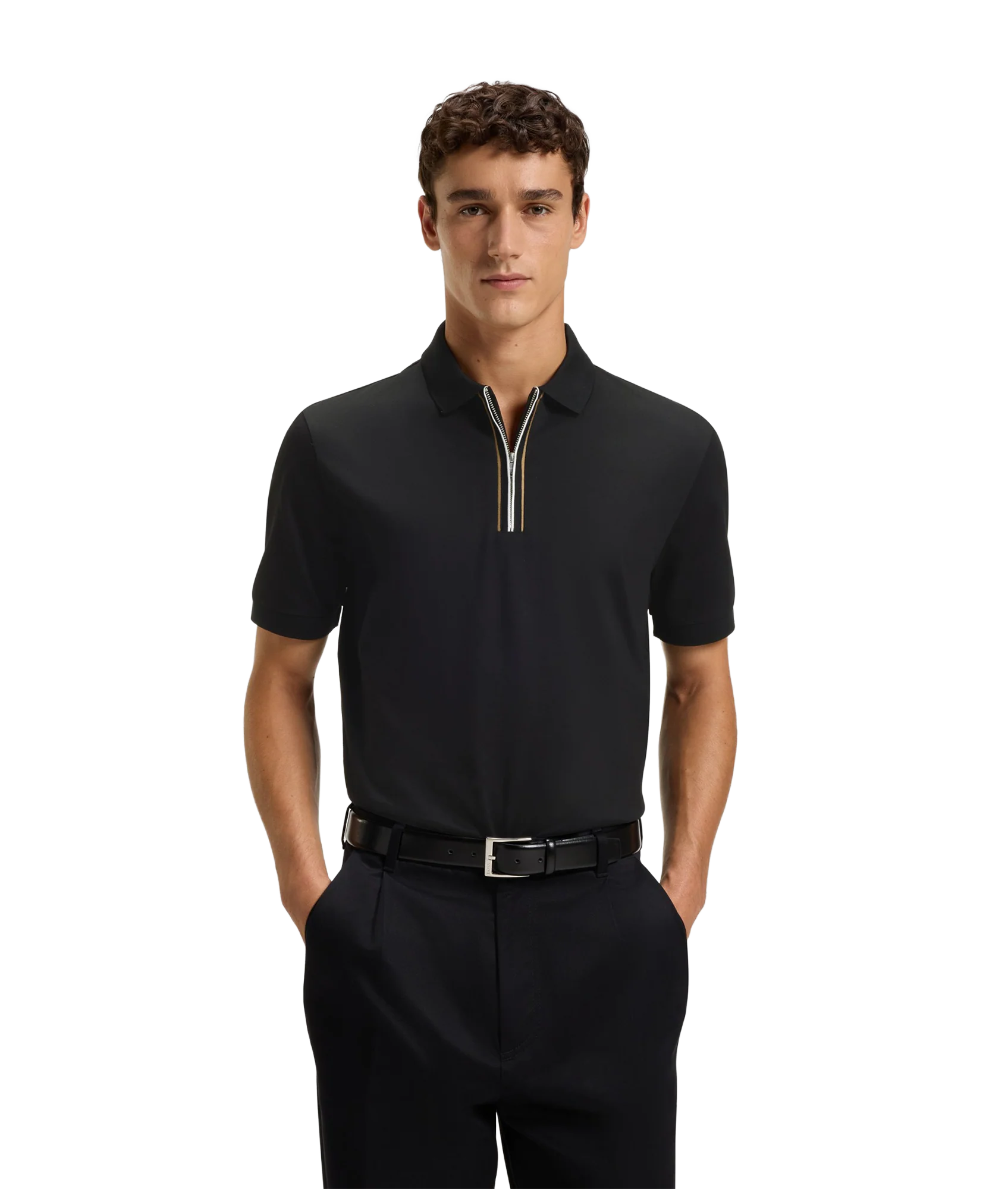 Paras Polo Shirt - Black - Image 2