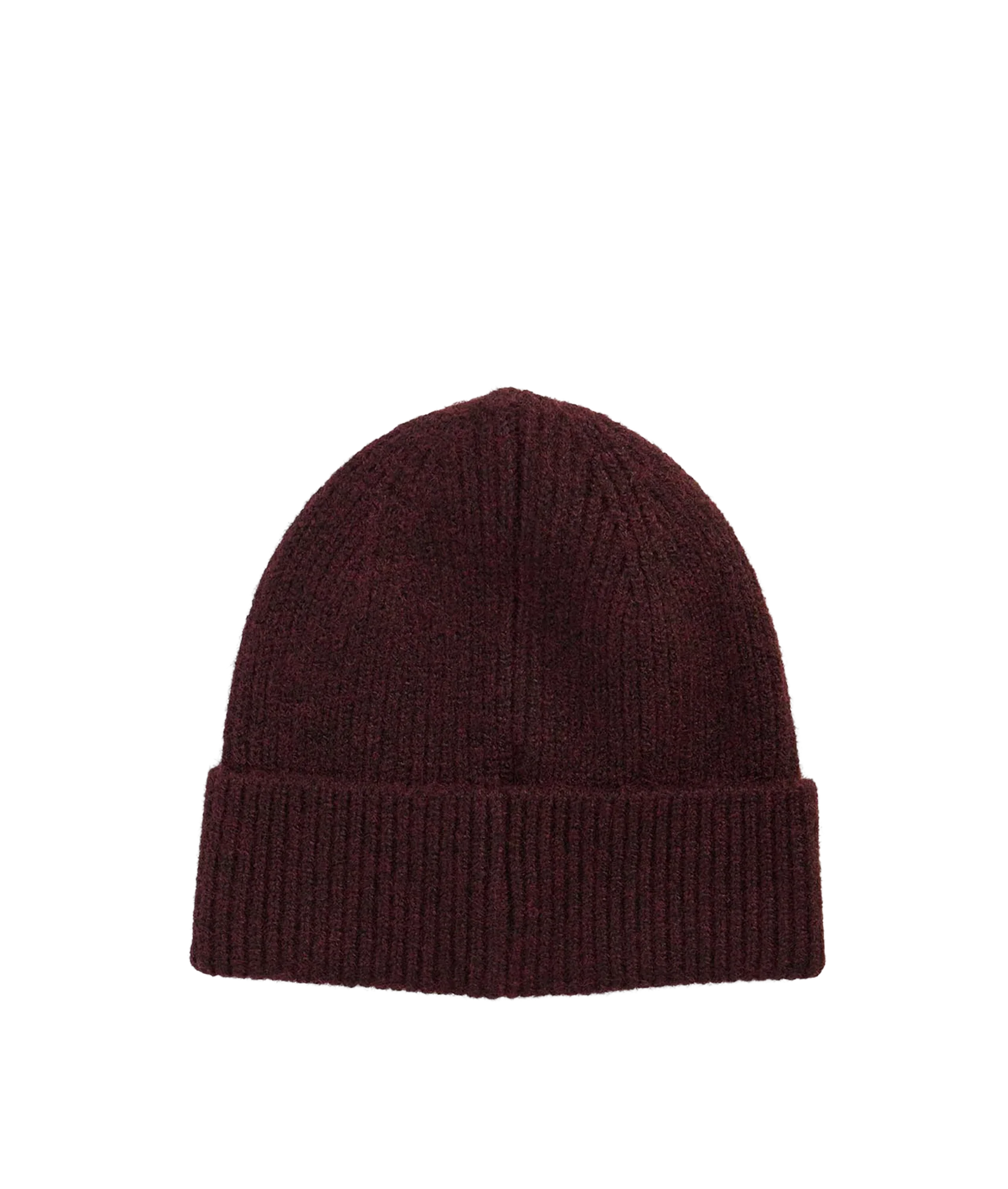 Pendle Beanie Hat - Wine - Image 2