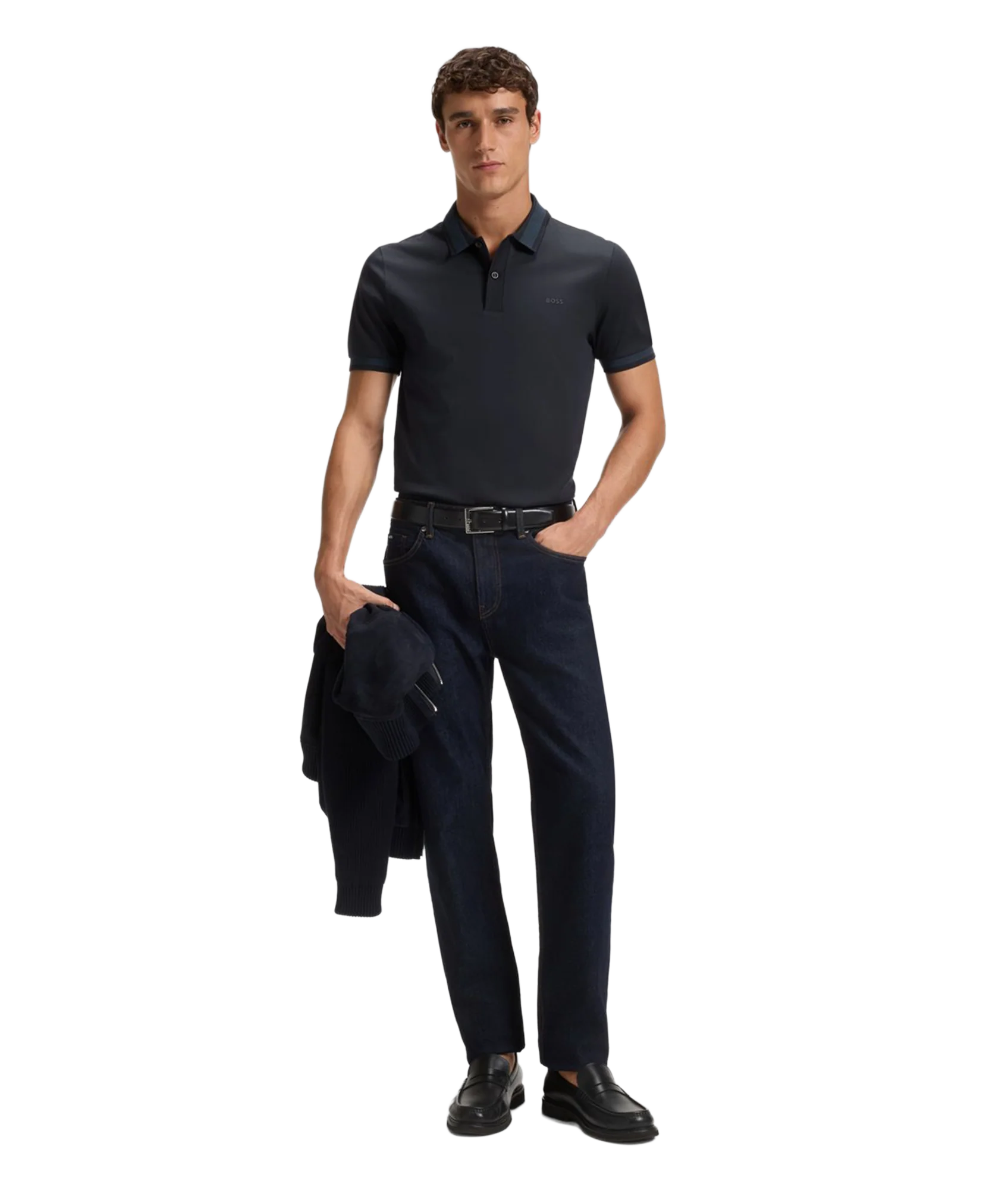 Phillipson Polo Shirt - Dark Blue - Image 2
