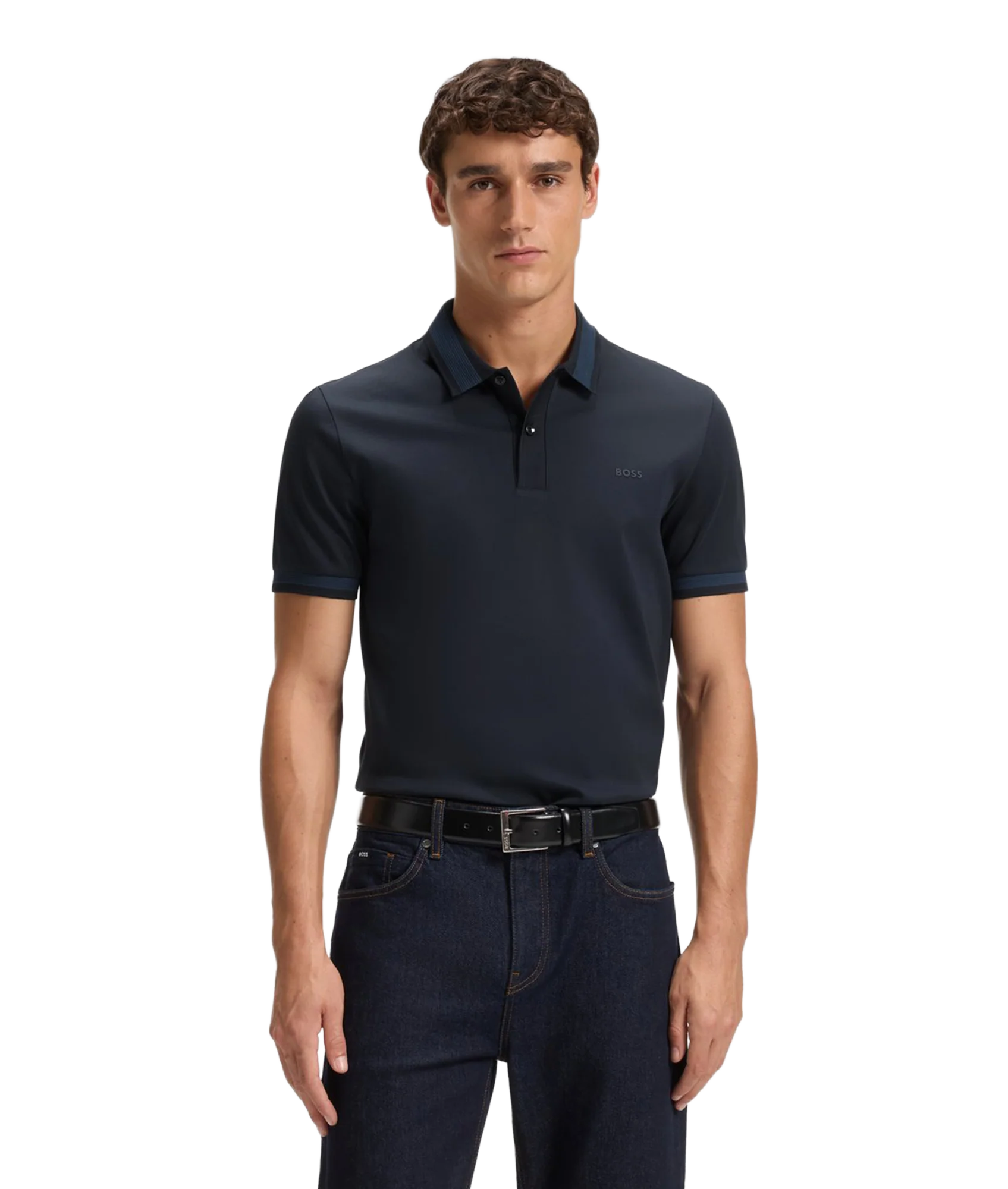 Phillipson Polo Shirt - Dark Blue - Image 4