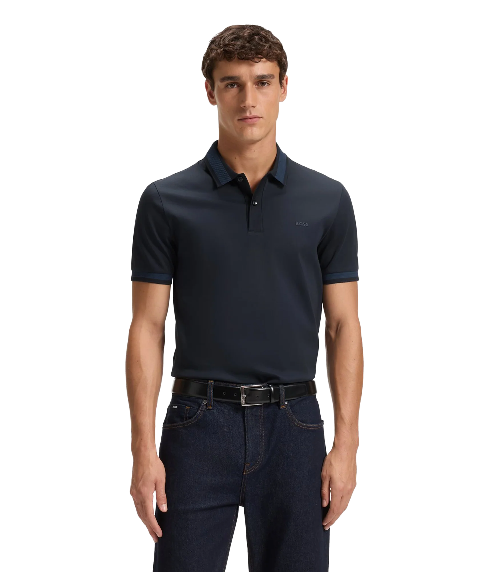 Phillipson Polo Shirt - Dark Blue - Image 5