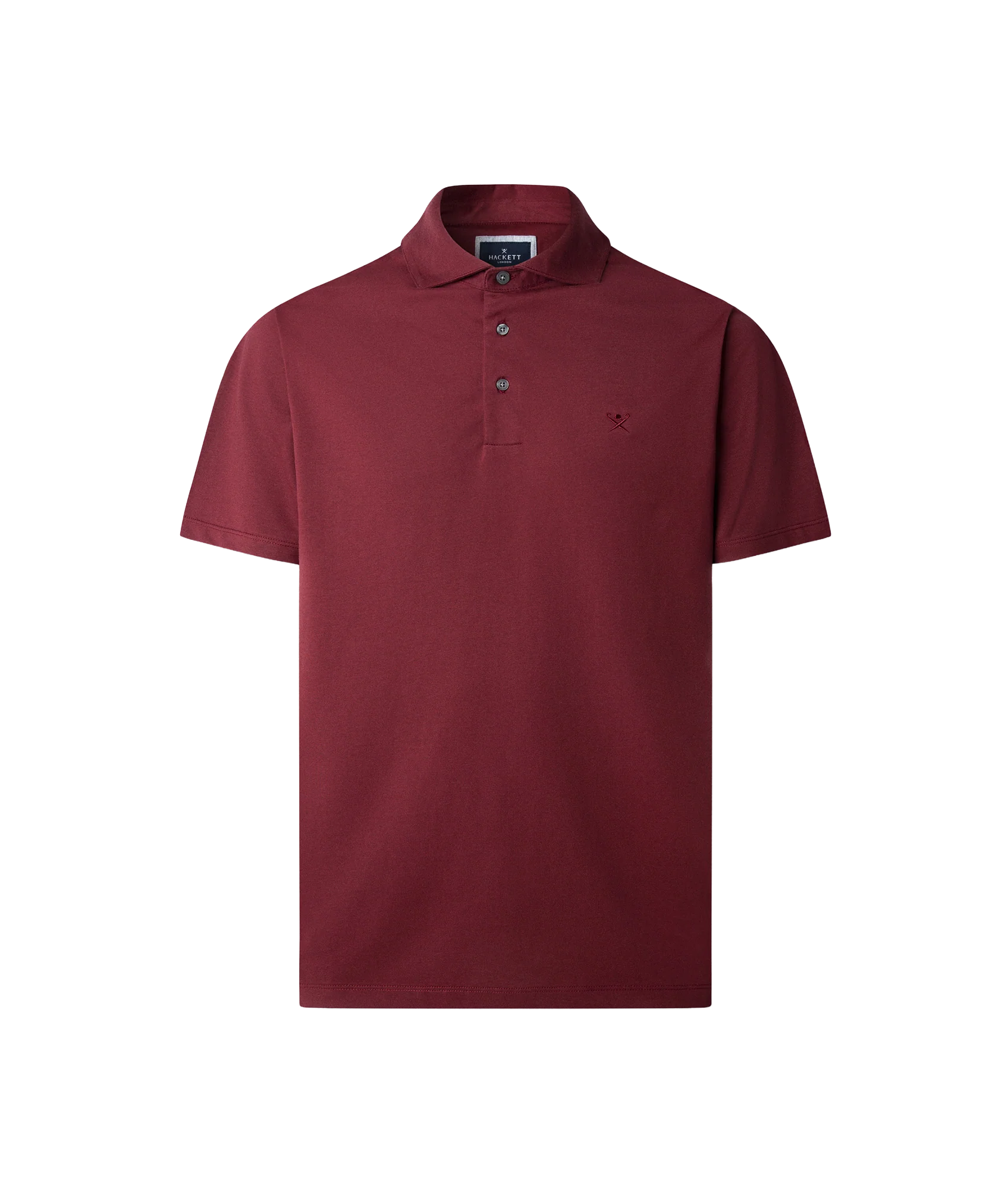 Pima Cotton Polo - Burgundy