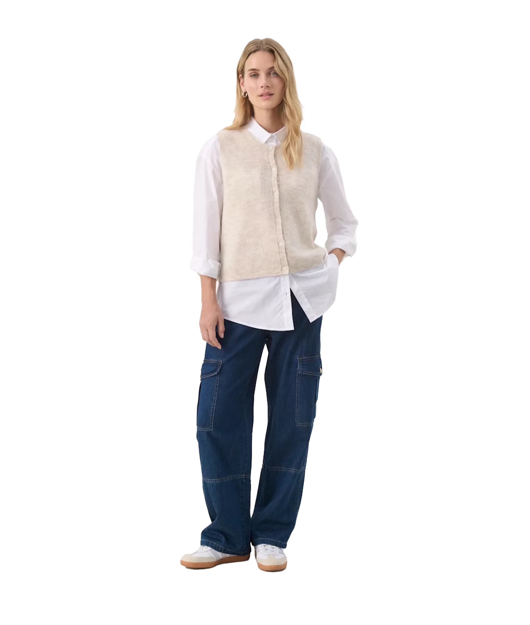 Pimira Vest - Beige - Image 3