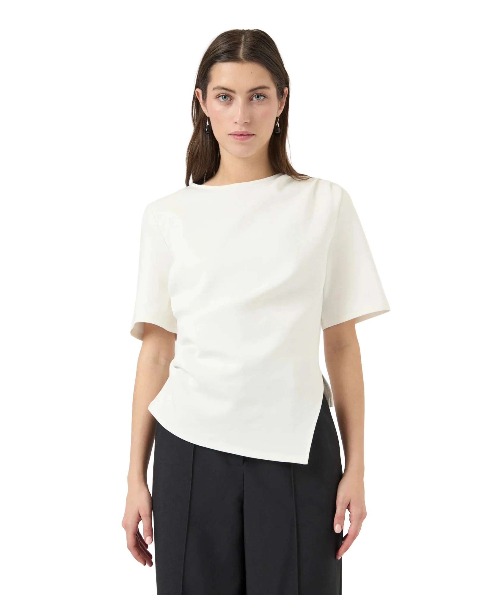 Pina 2/4 Tee S. - White - Image 2