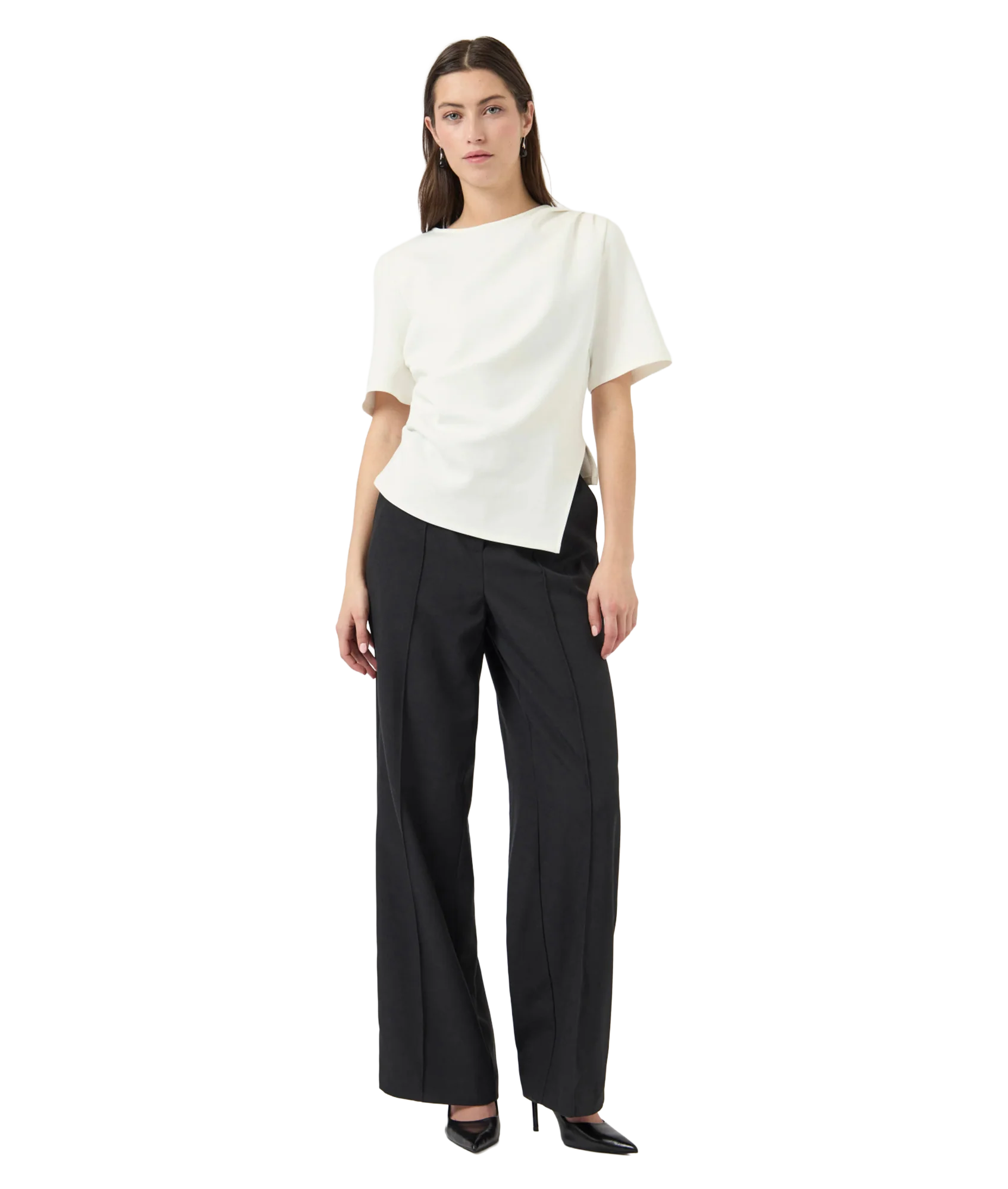 Pina 2/4 Tee S. - White - Image 3