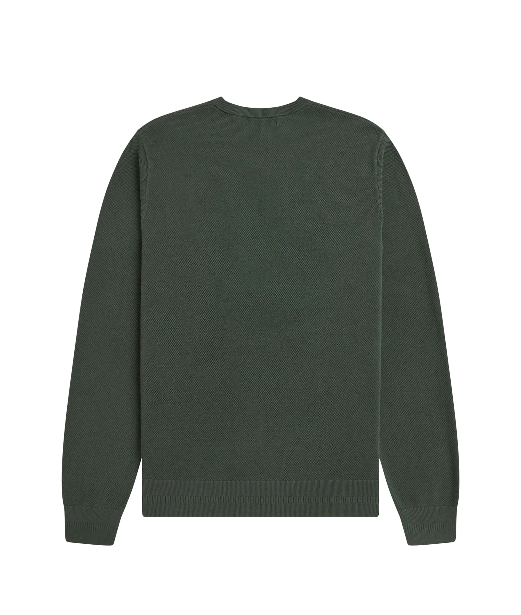 Pique Stitch Jumper - Court Green - Image 2