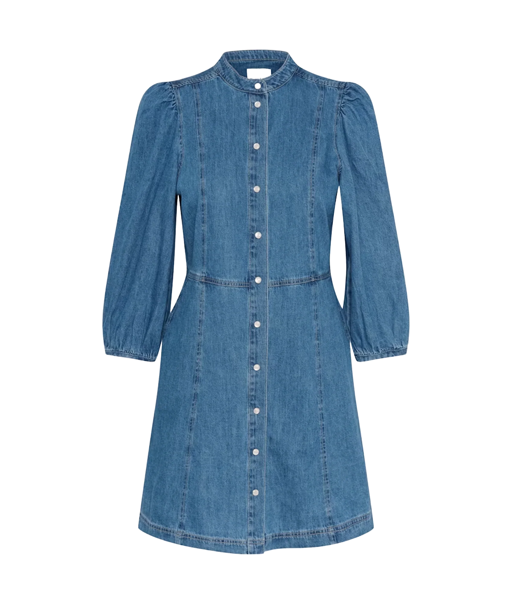 Polla Denim Dress - Blue
