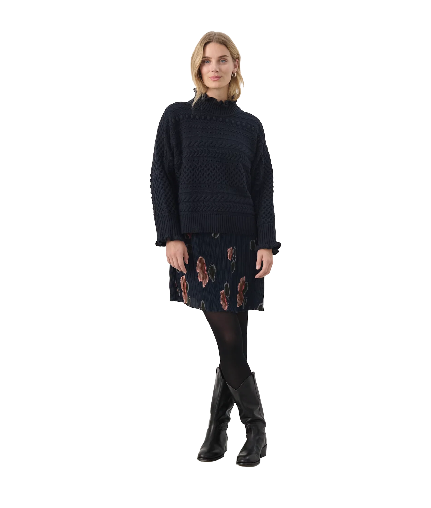 Pompeia Jumper - Navy - Image 3