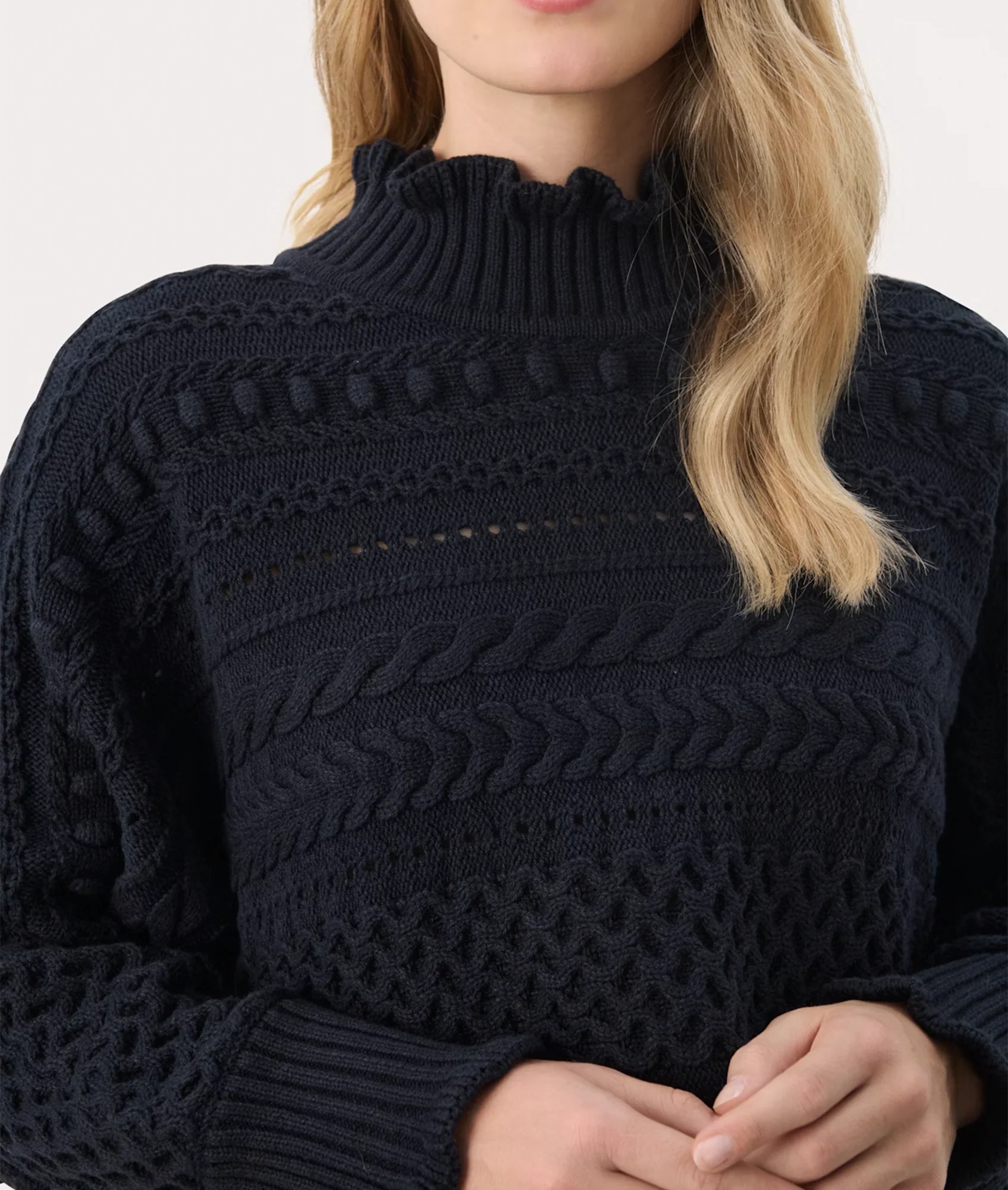 Pompeia Jumper - Navy - Image 5