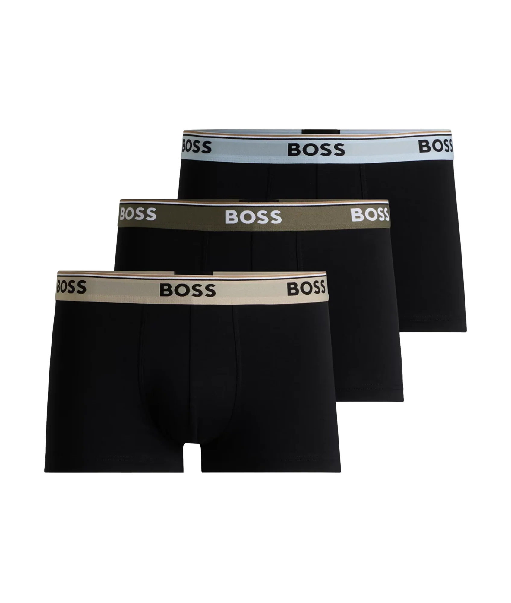 Style Trunk 3P Power Underwear - Black