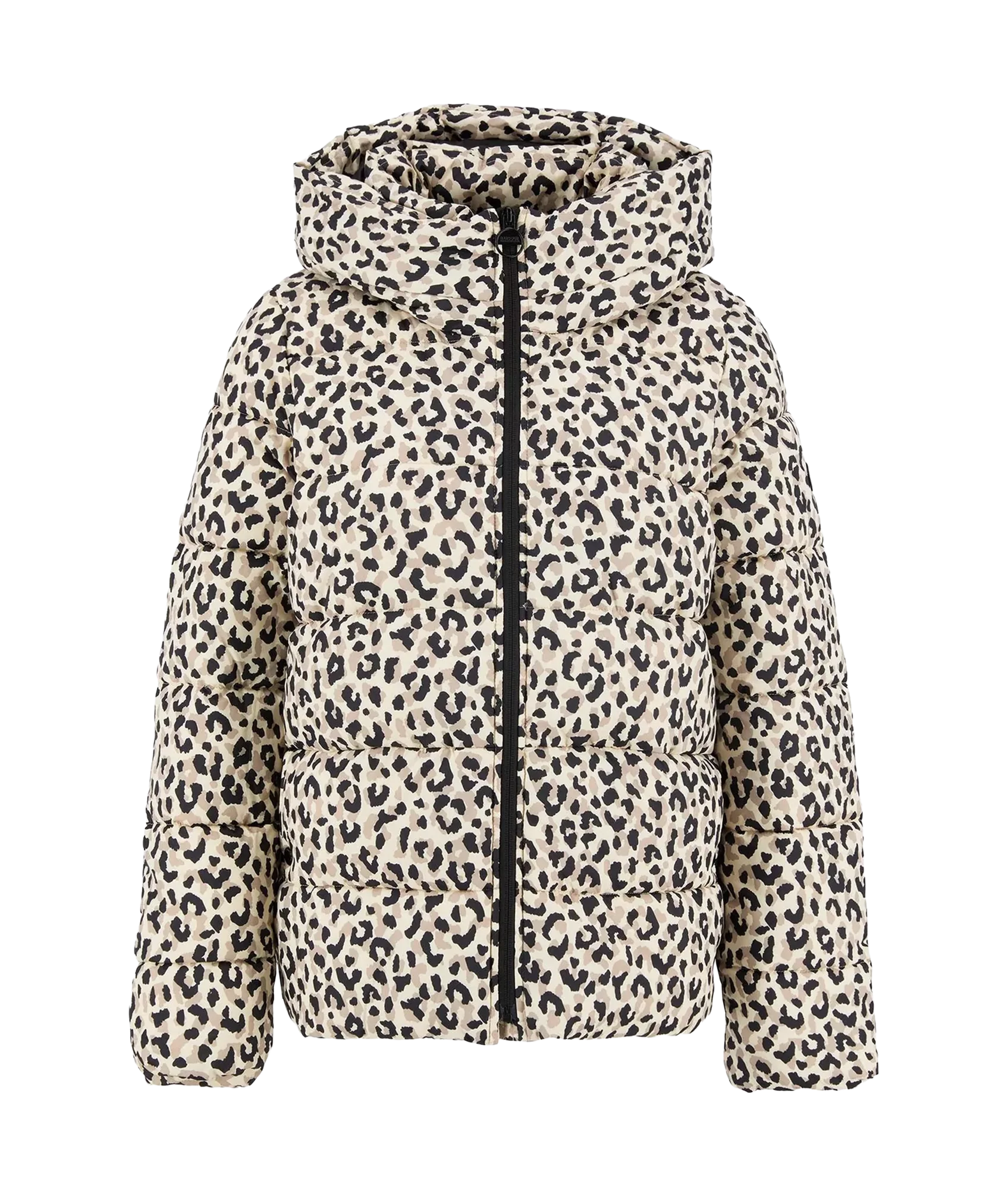 Printed Olivios Puffer Jacket - Jasmine Leopard Print