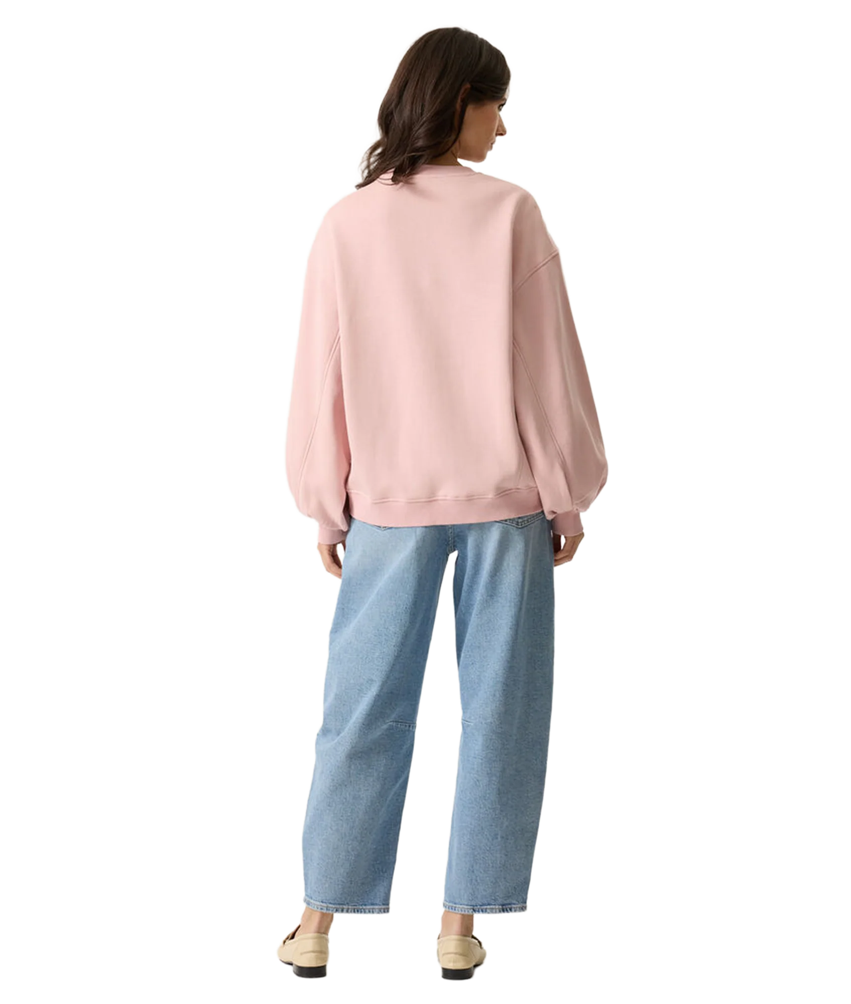 Printed Sweatshirt - Pink - Image 4
