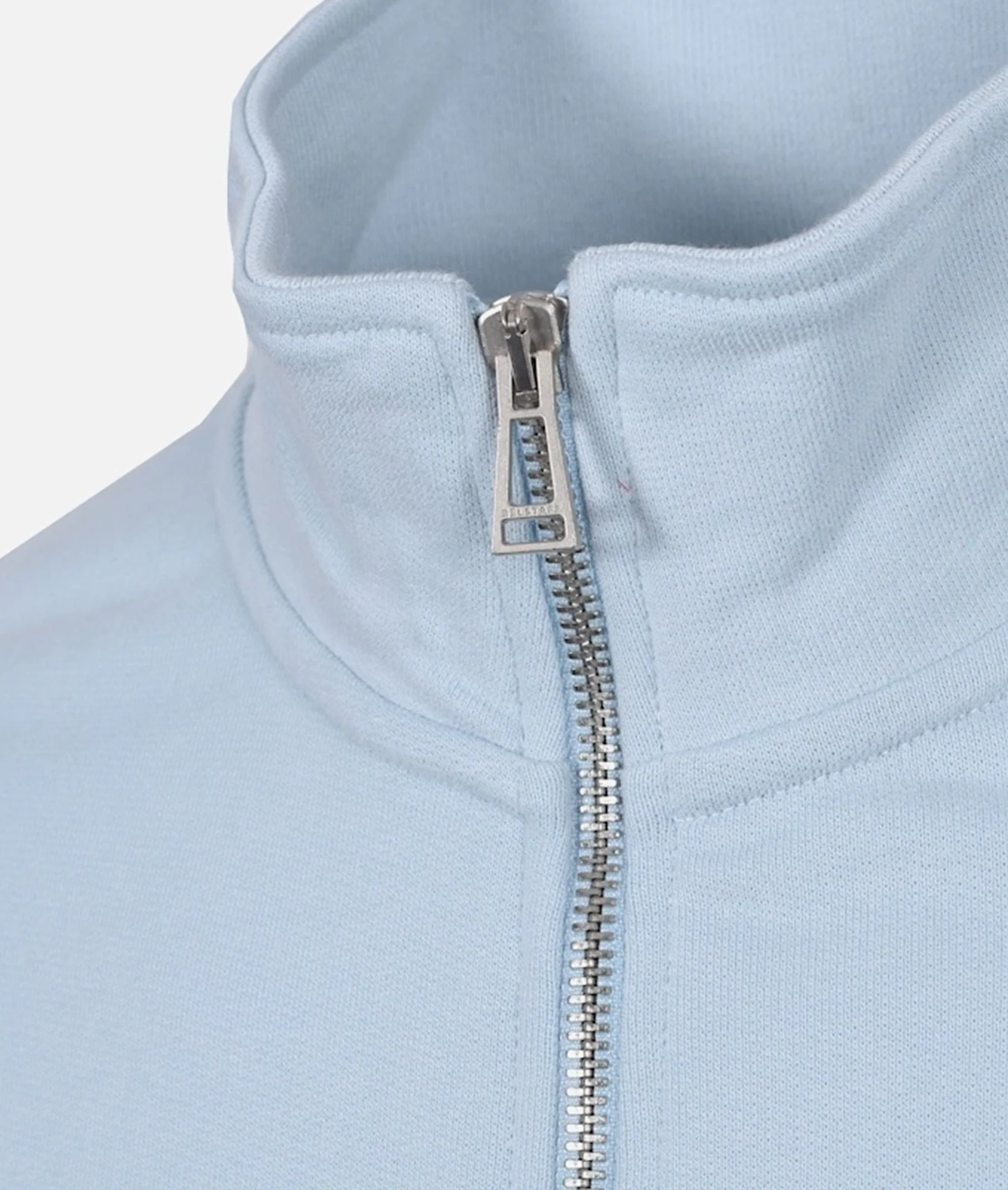 Quarter Zip Sweatshirt - Sky Blue - Image 2