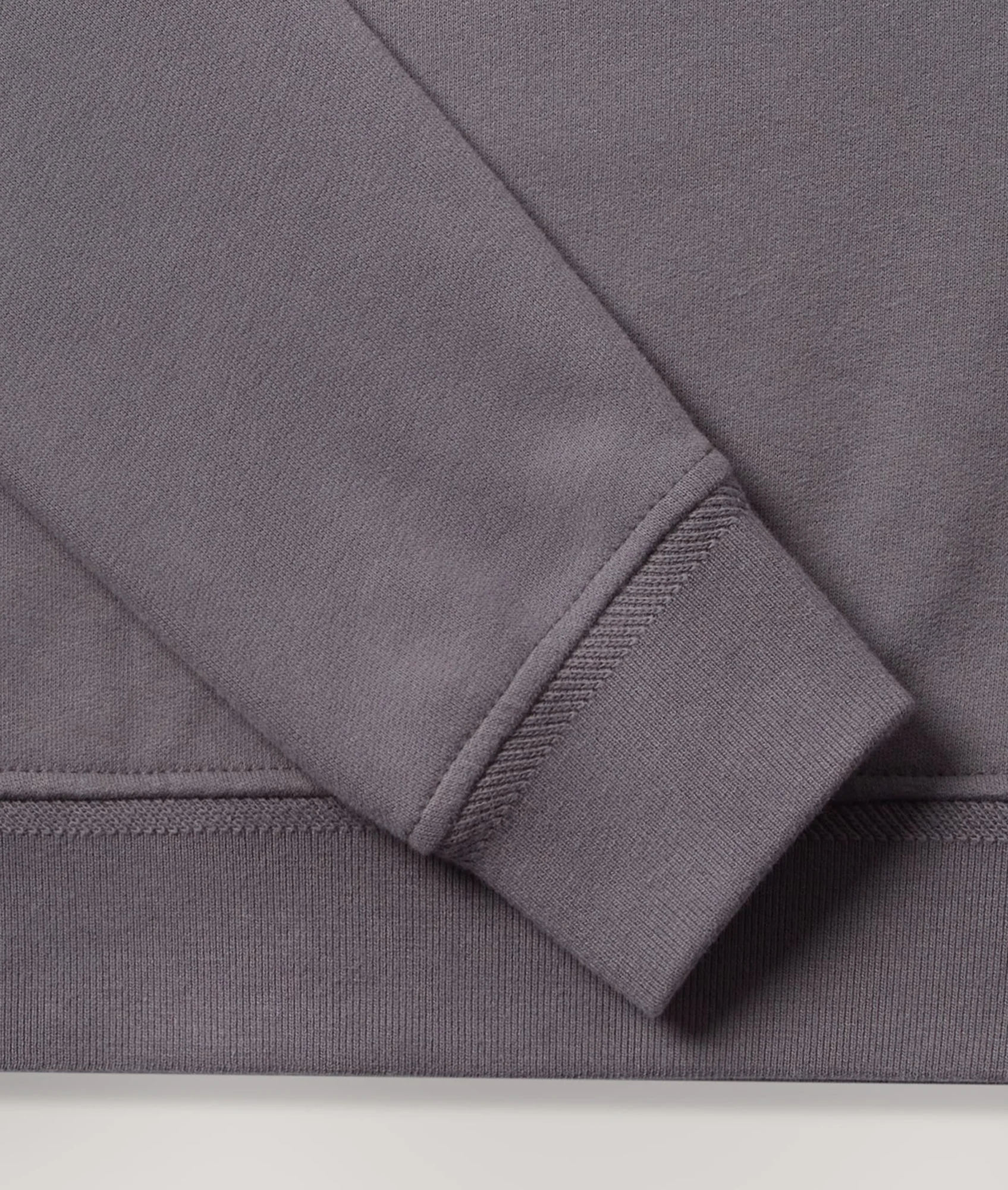 Quarter Zip Sweatshirt Tornado Grey - Image 4