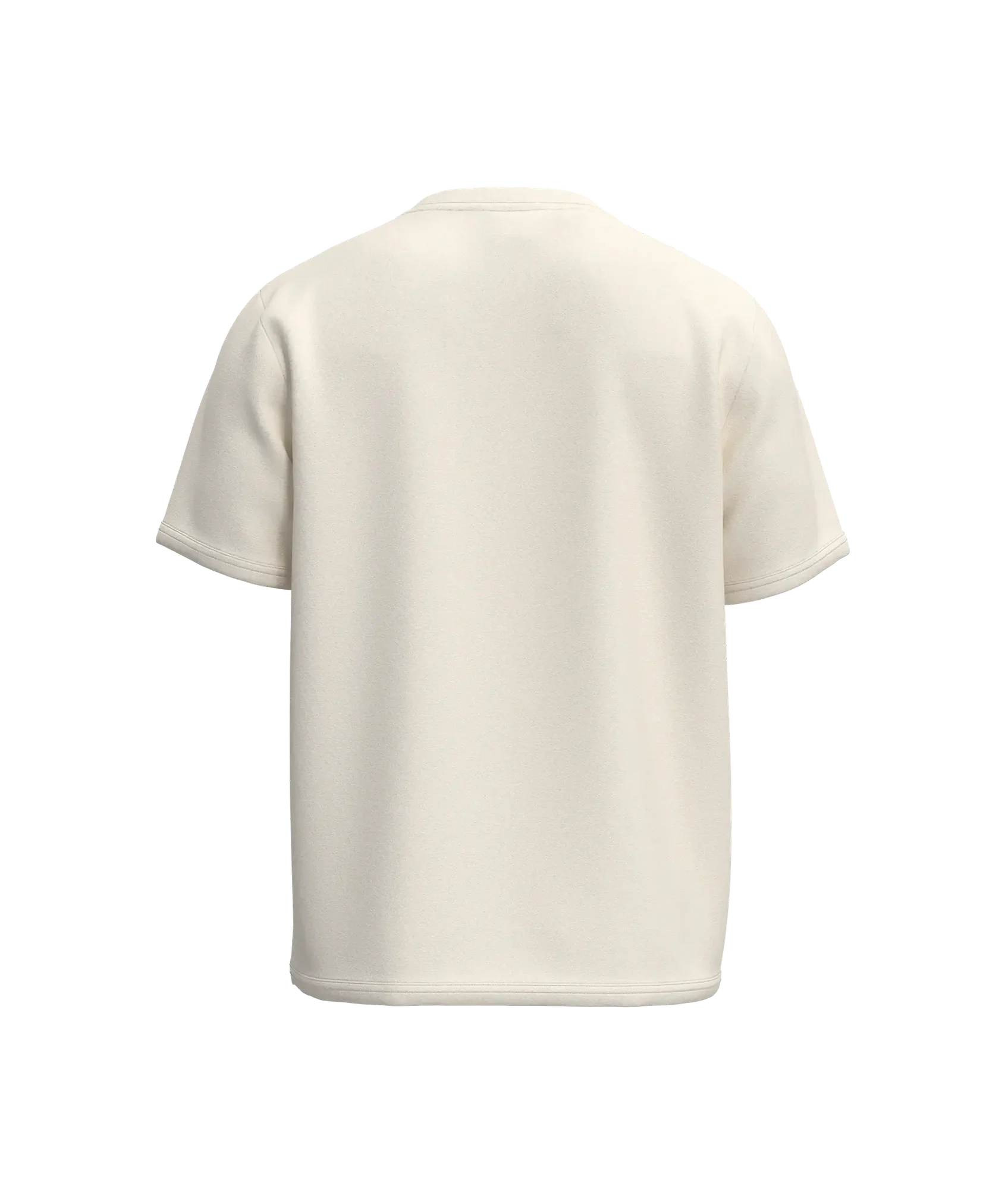 Reg-Salz Emb  Ss O-Neck Tee - Egret Juice - Image 2