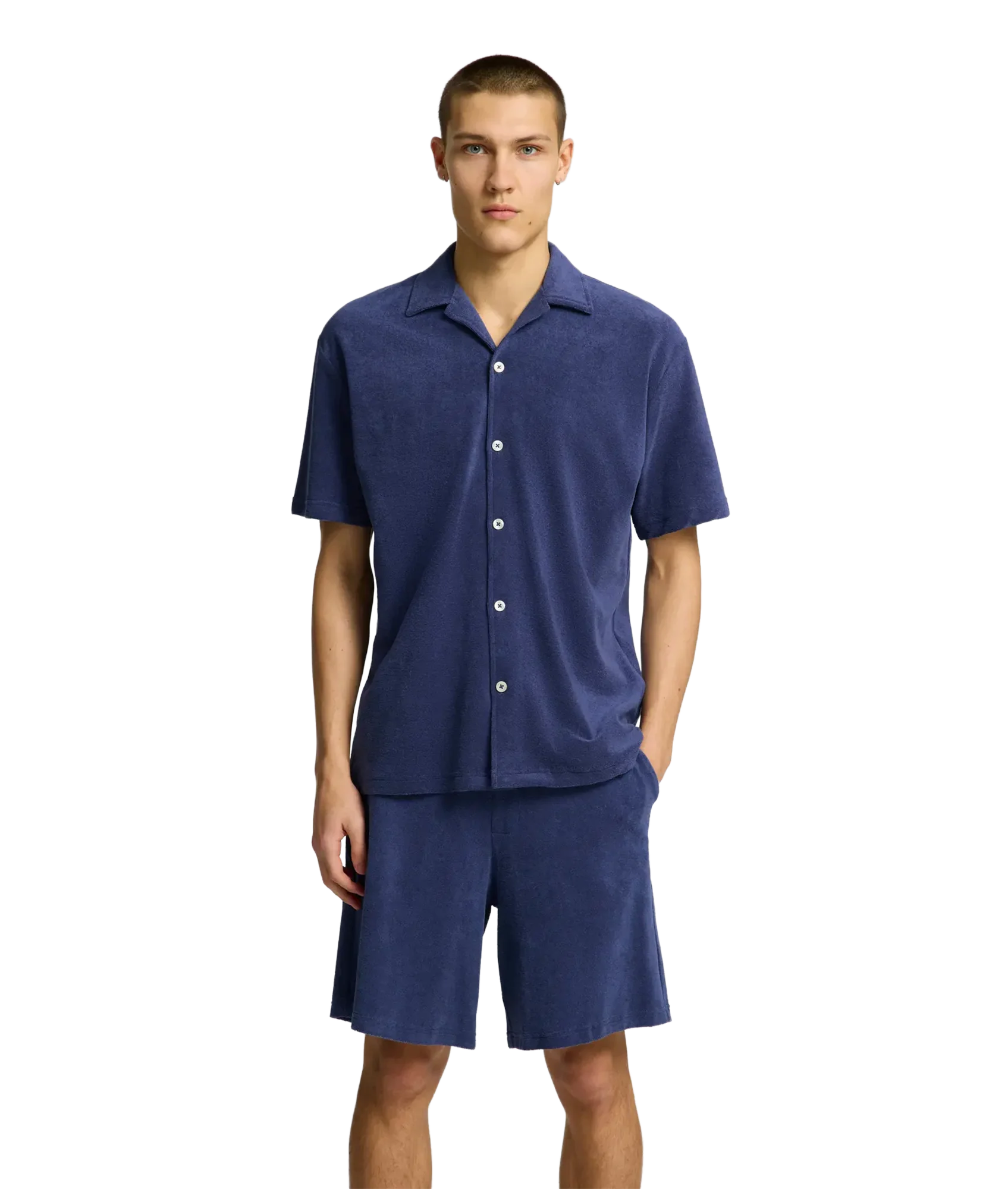 Relaxtalon Towel Ss Jersey Shirt - Oceana - Image 2
