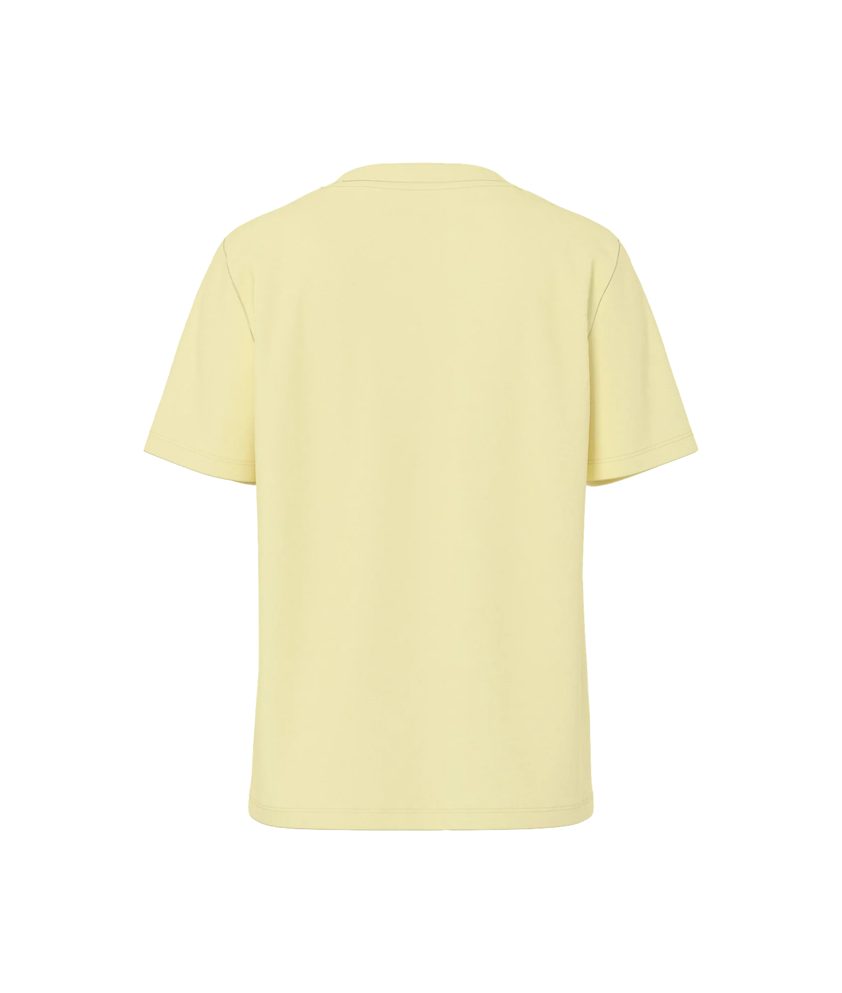 Ria Ss Solid Tee Jrs Bc - Yellow - Image 5