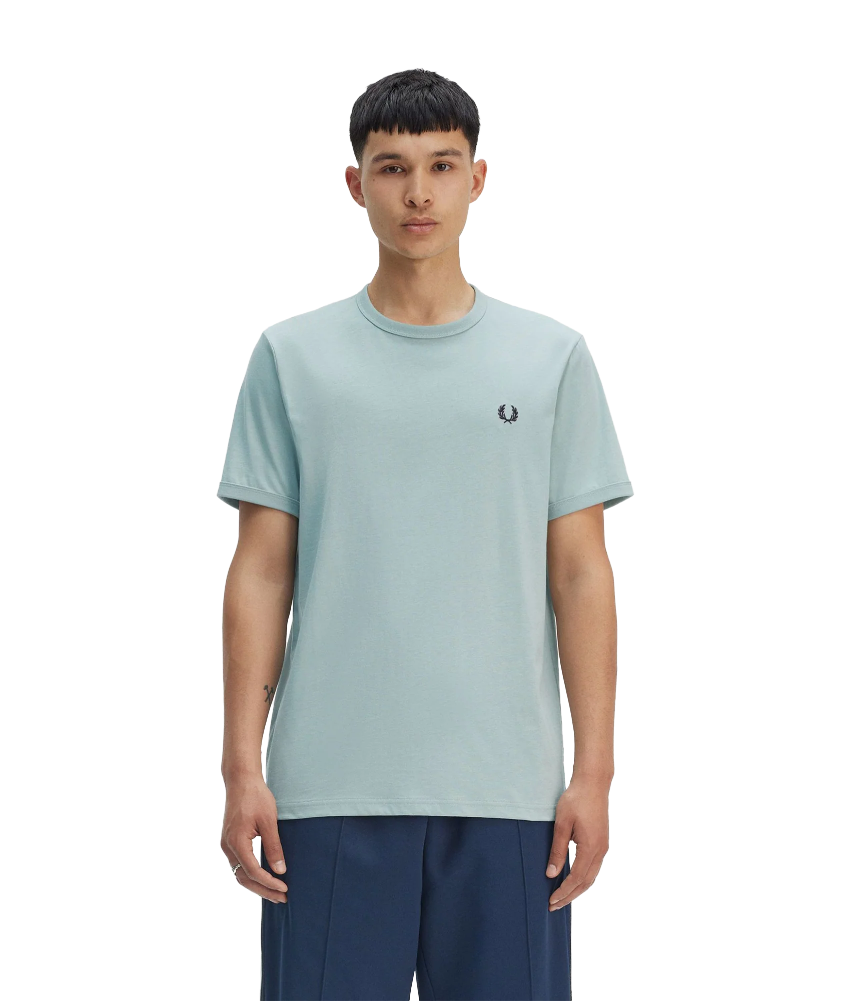 Ringer Tee  - Blue - Image 3