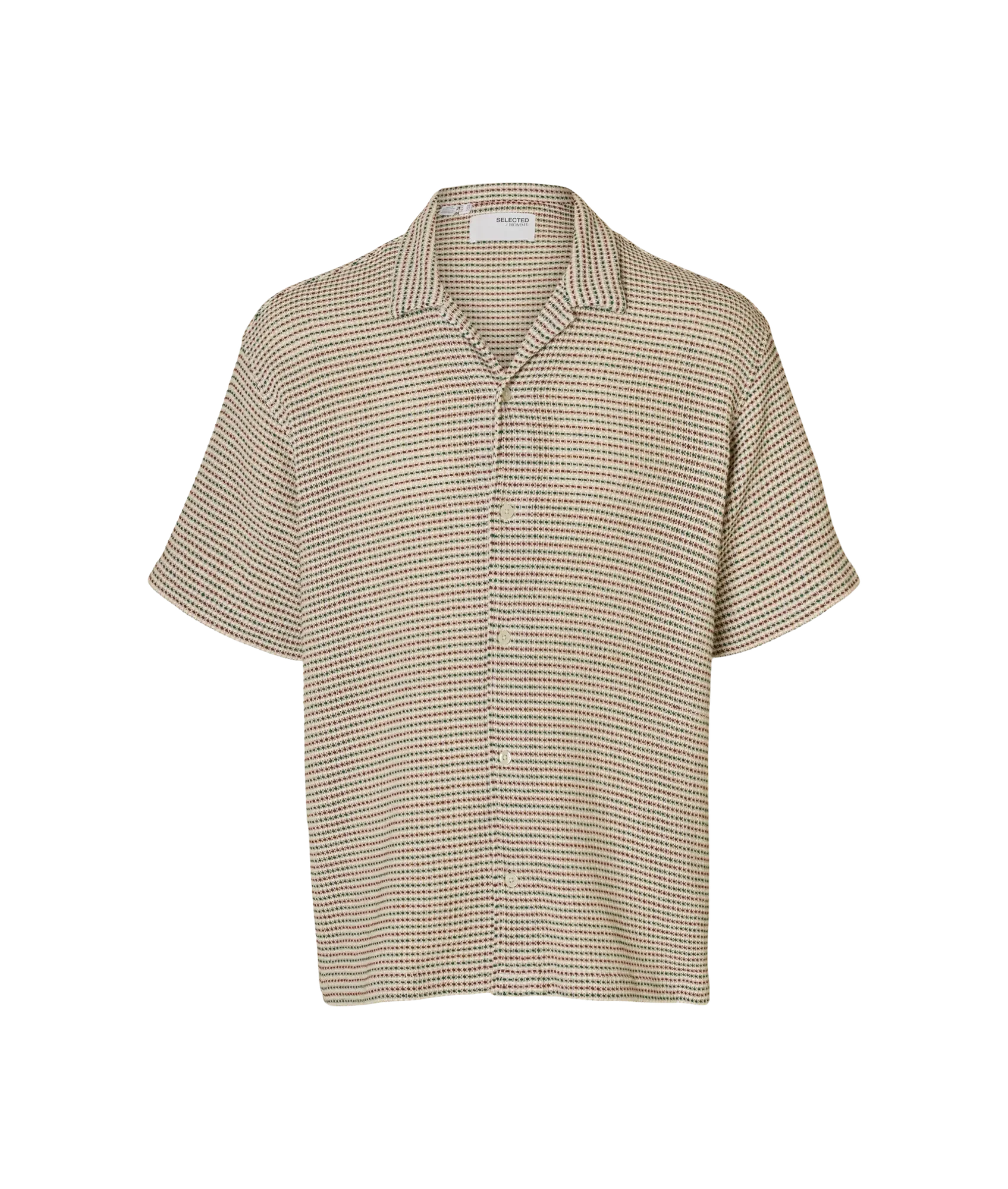 Rlxike Mix Ss Shirt Resort - Demitasse Checks