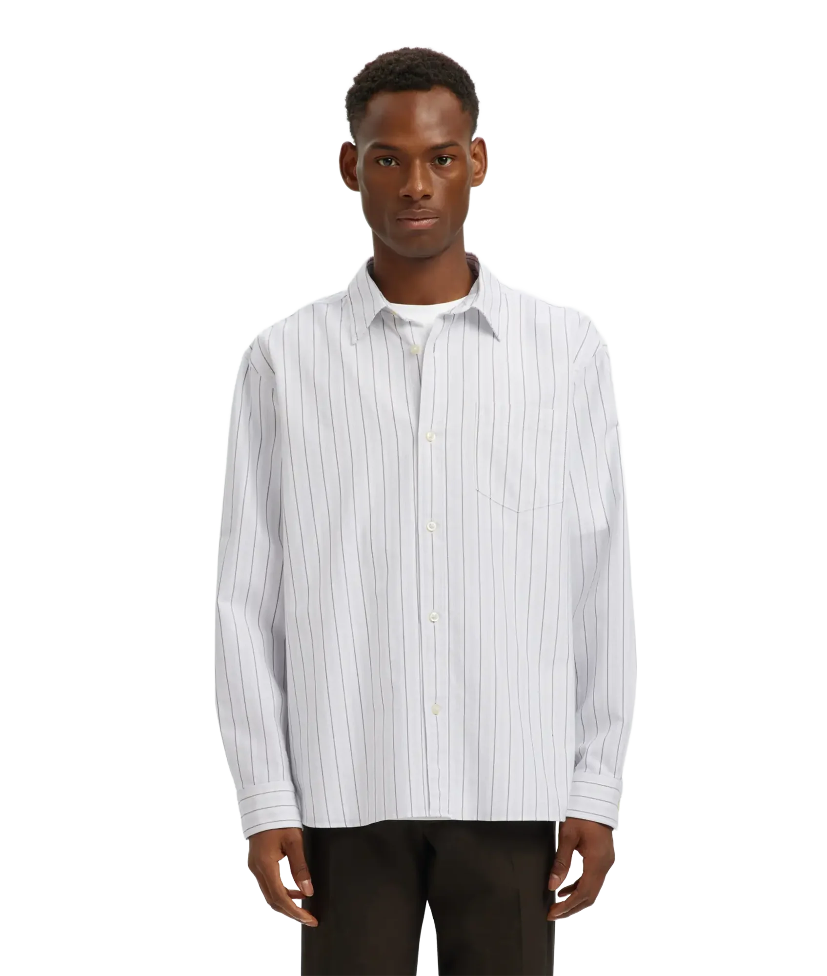 Rlxsander Oxford Shirt Ls - White - Image 2