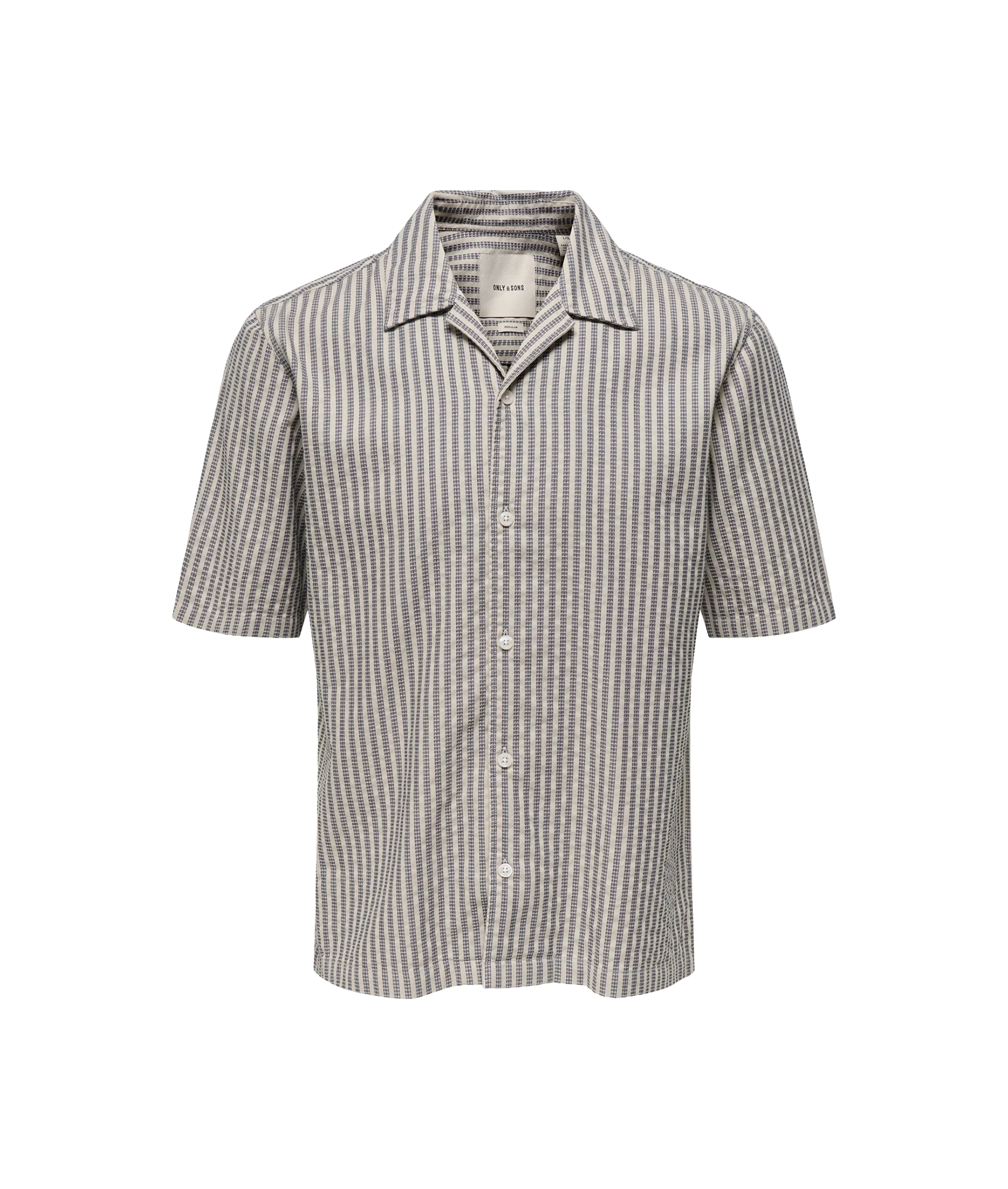 Roberts Reg Ss Shirt - Grey