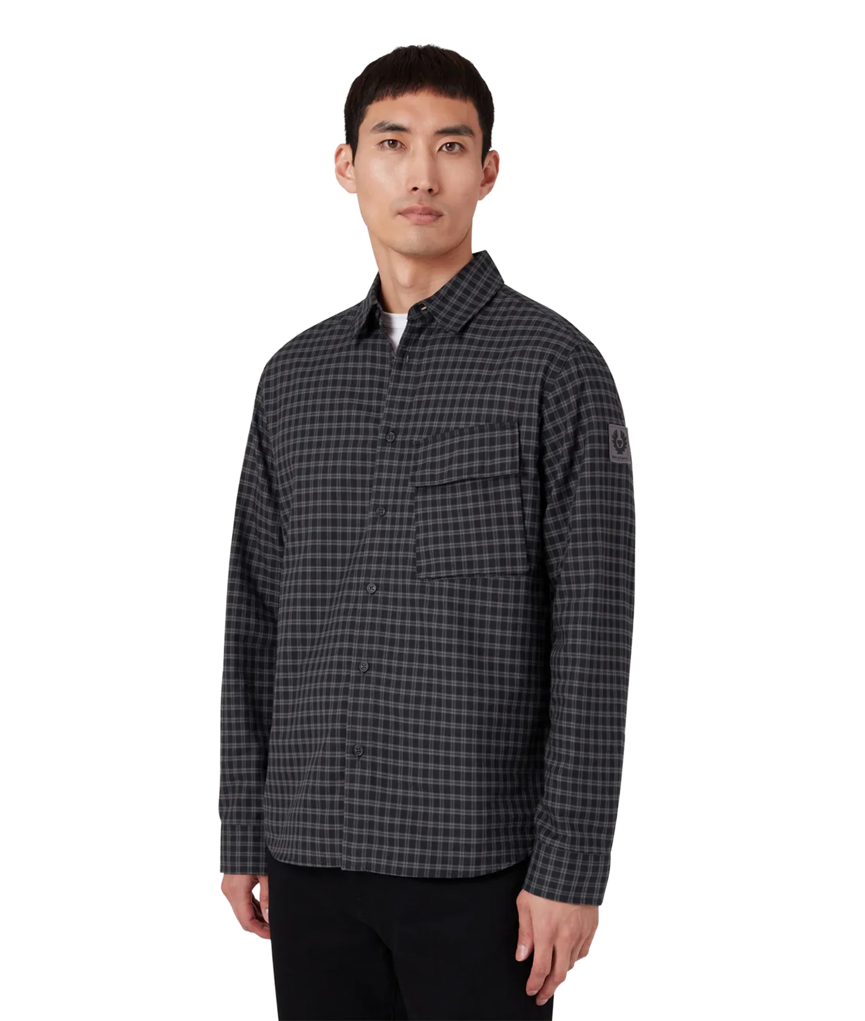 Scale Shirt Black/Tornado Grey - Image 2