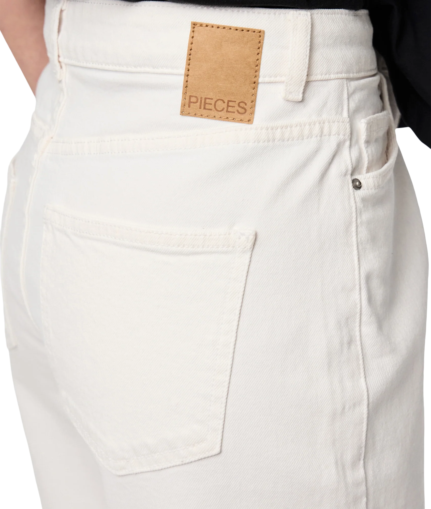 Selma Hw Wide Jeans - Bright White - Image 7