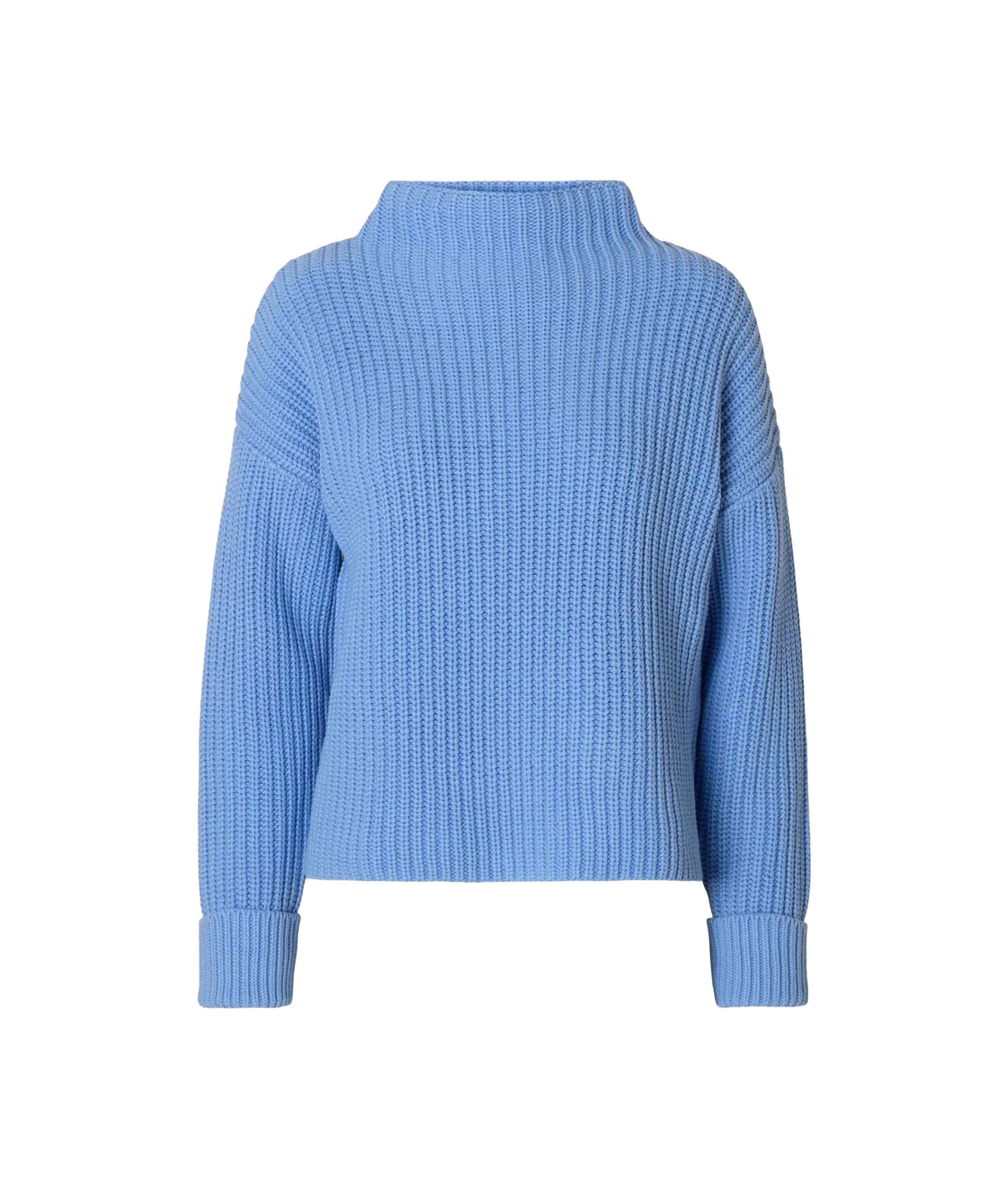 Selma Ls Knit Pullover - Blue