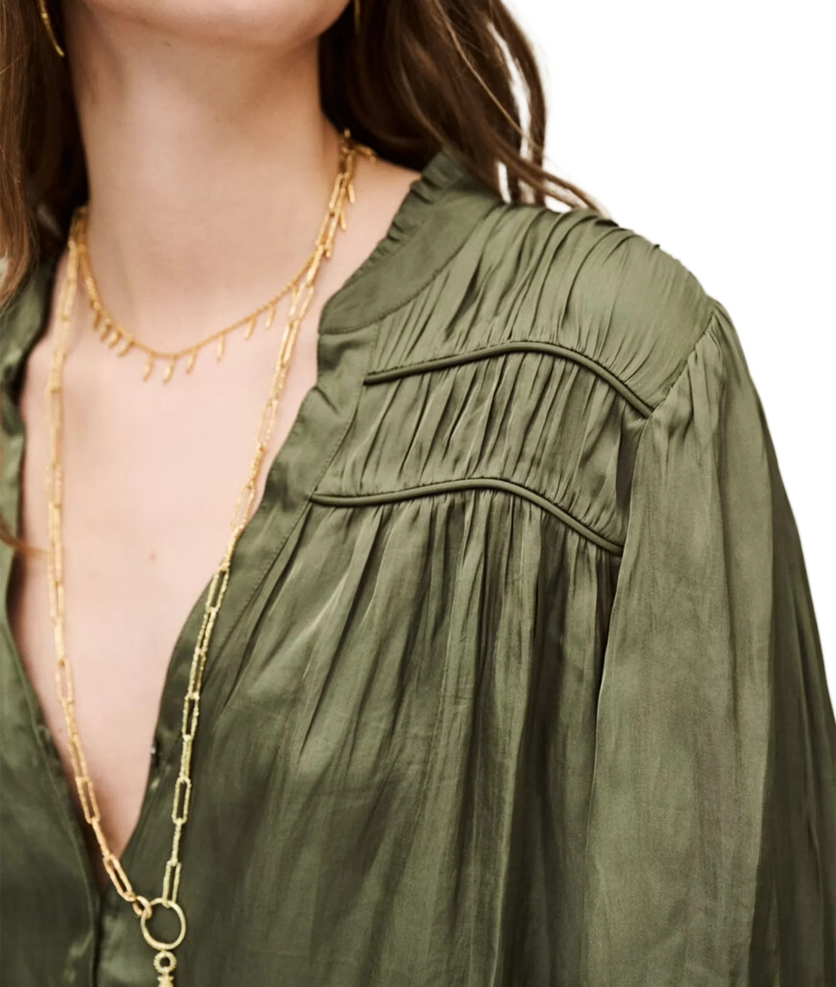 Shirt Cessia - Kaki - Image 4