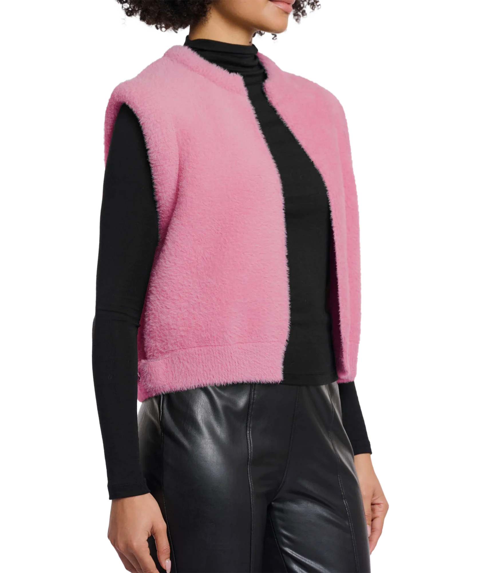 Short Waistcoat - Pale Pink - Image 2