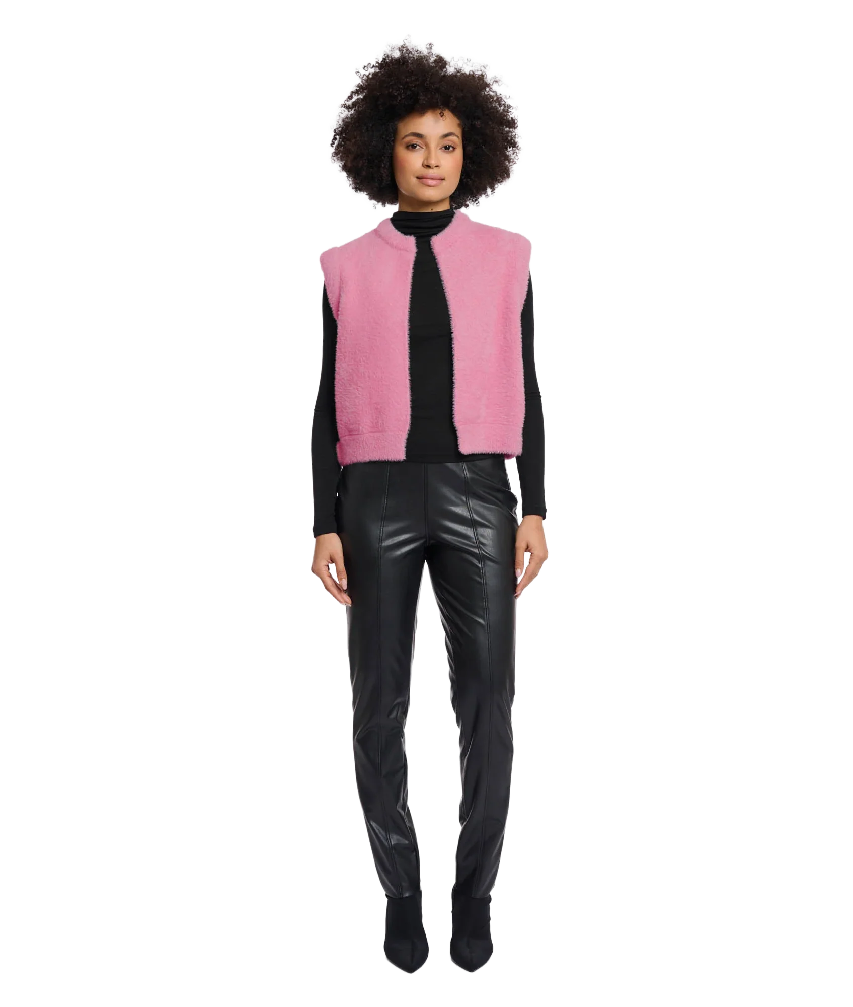Short Waistcoat - Pale Pink - Image 4