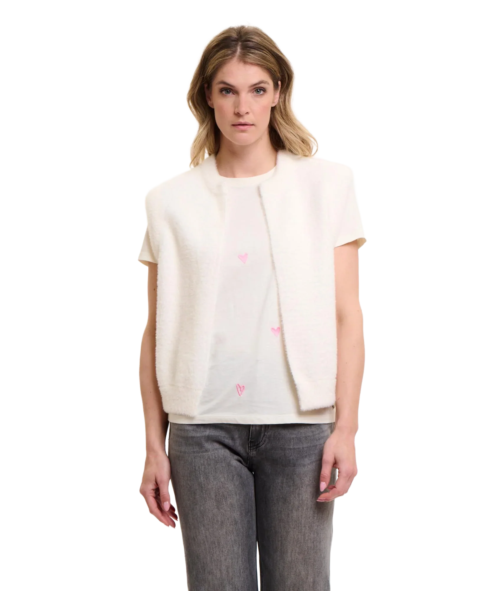 Short Waistcoat - Stone