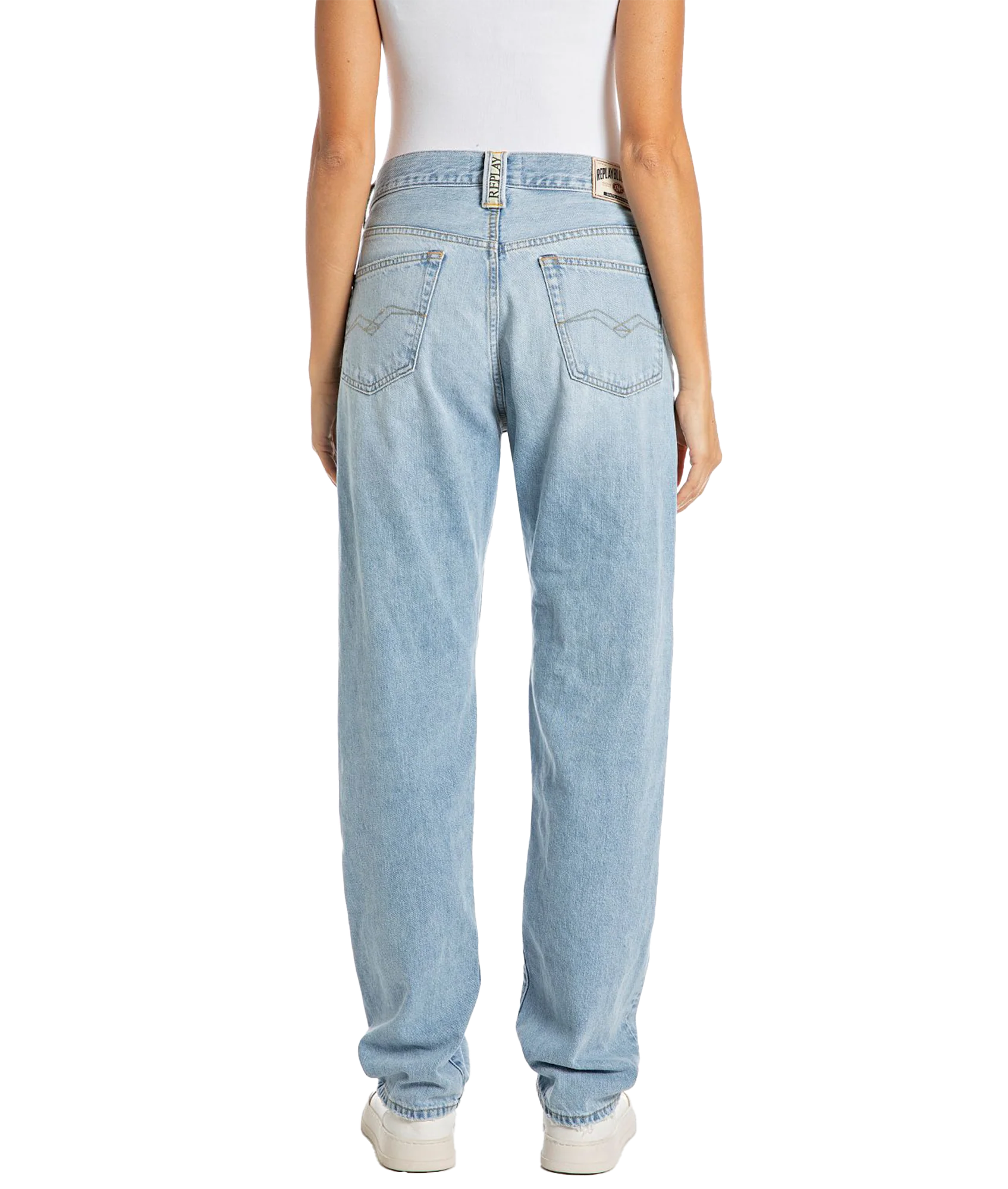 Straight Fit Jeans - Blue - Image 3