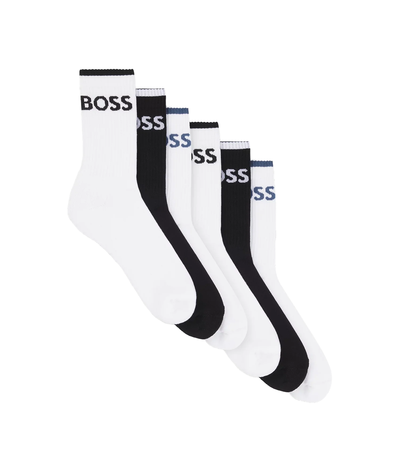 6p QS Stripe CC Socks - Multi - Image 2