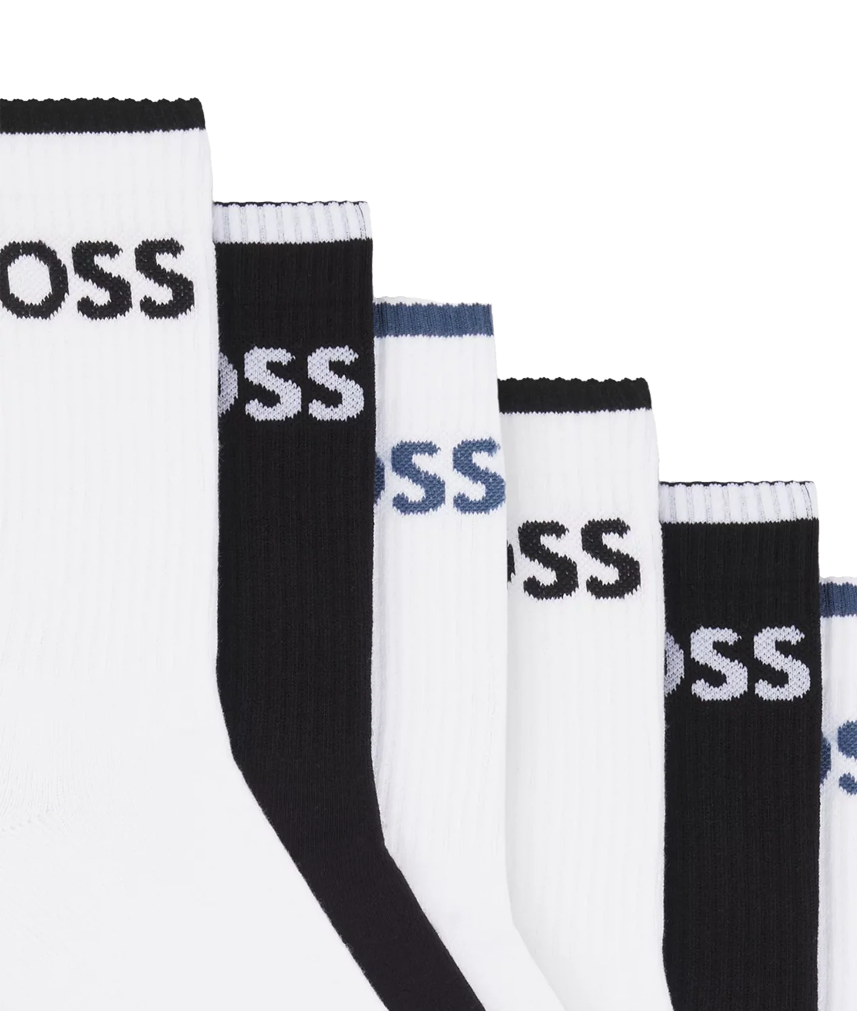 6p QS Stripe CC Socks - Multi - Image 3